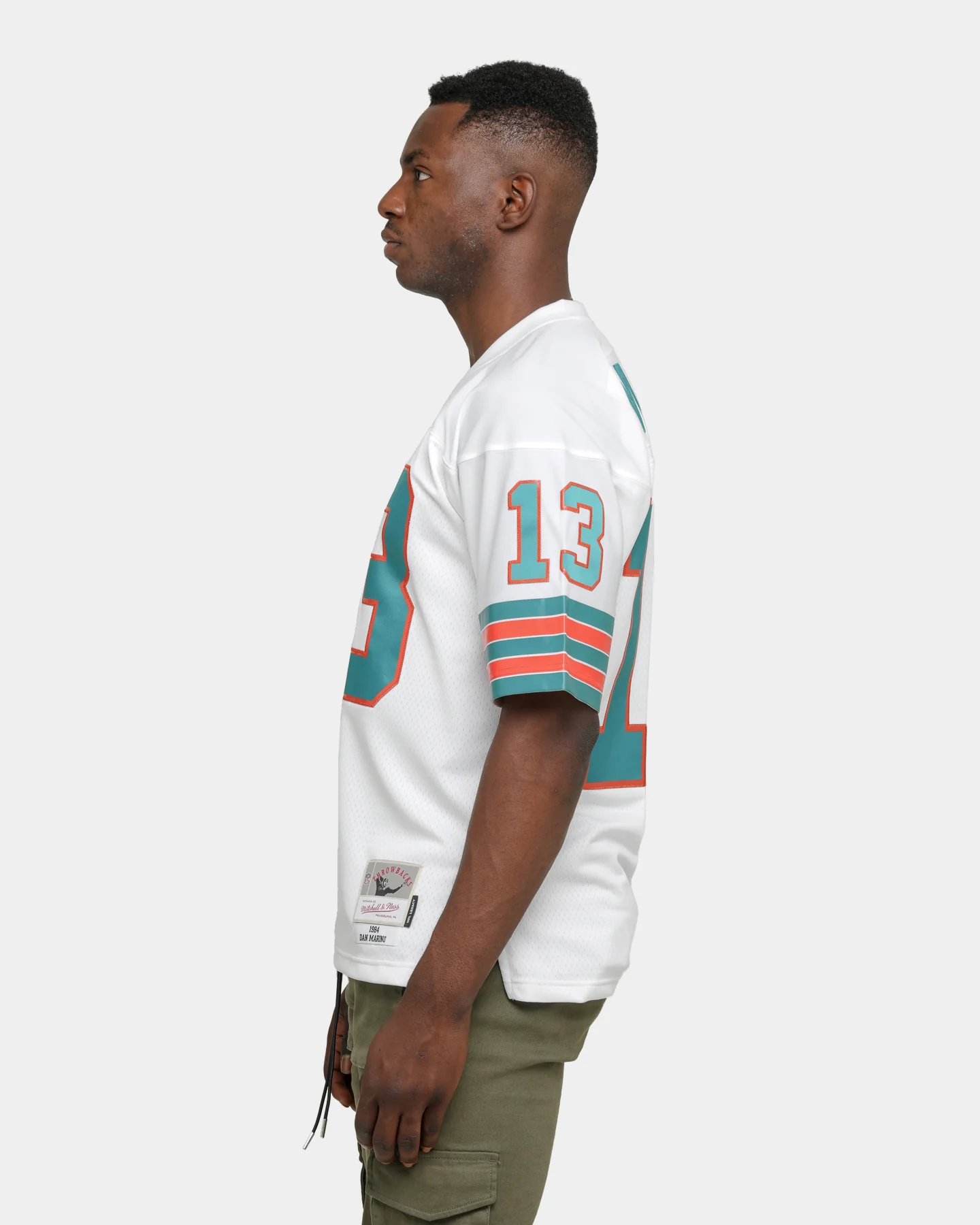 Mitchell & Ness Miami Dolphins Dan Marino #13 '84 Legacy Jersey White - Image 8