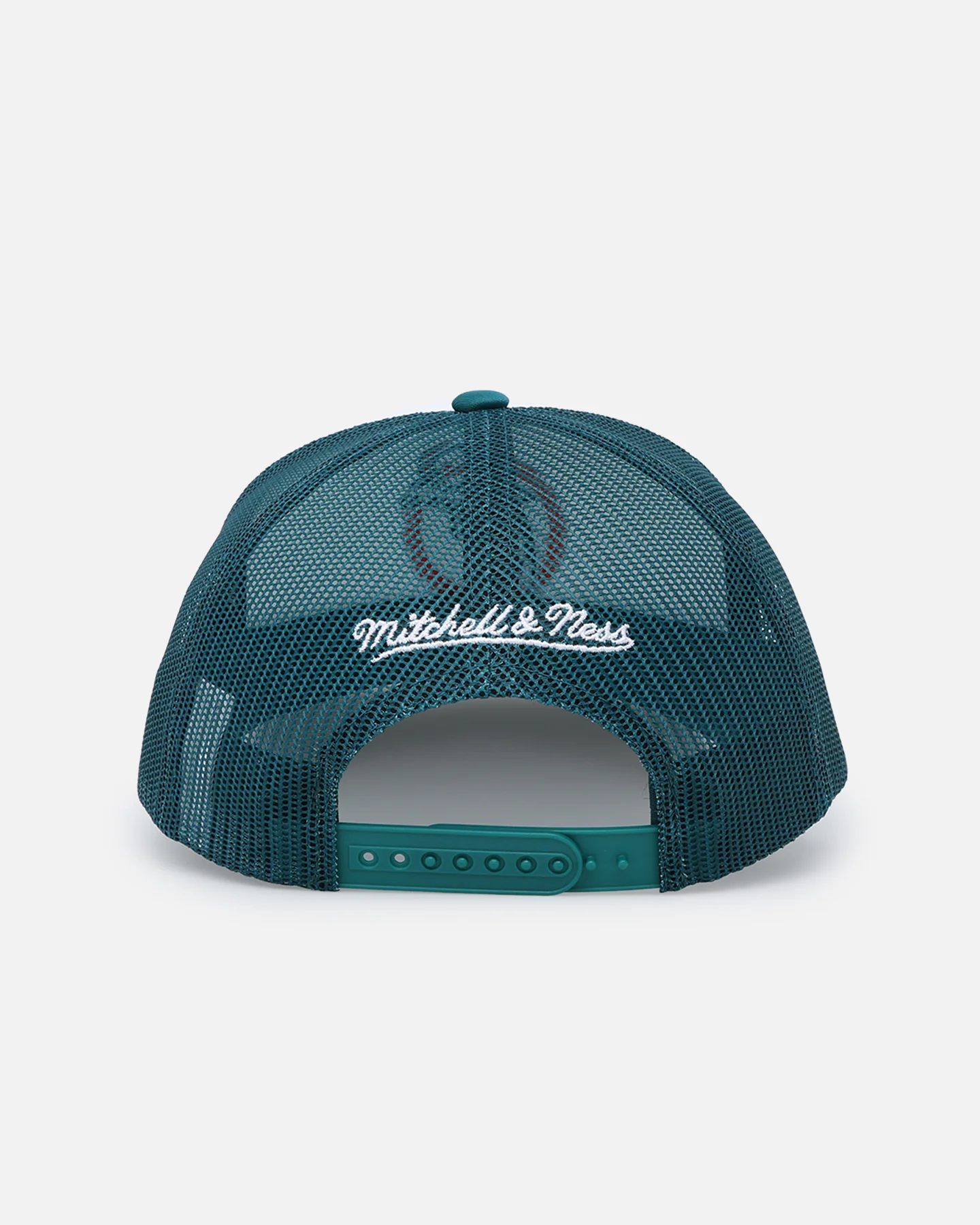 Mitchell & Ness Miami Dolphins Team Foam Trucker Snapback Teal/White - Image 2