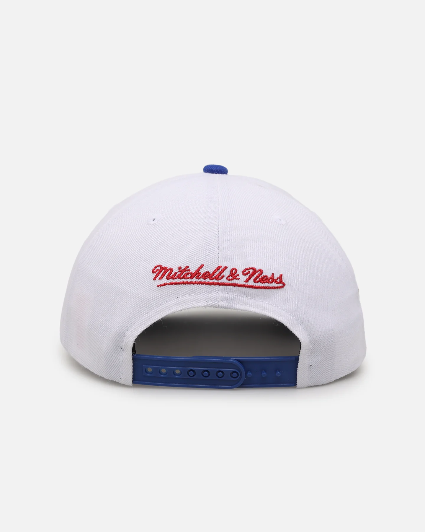 Mitchell & Ness Miami Heat 'Cuba Flag' Pro Crown Snapback White/Blue - Image 2