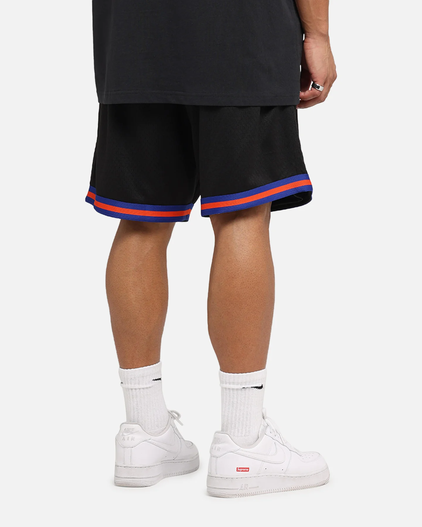 Mitchell & Ness New York Knicks Shooting Shorts Black - Image 6