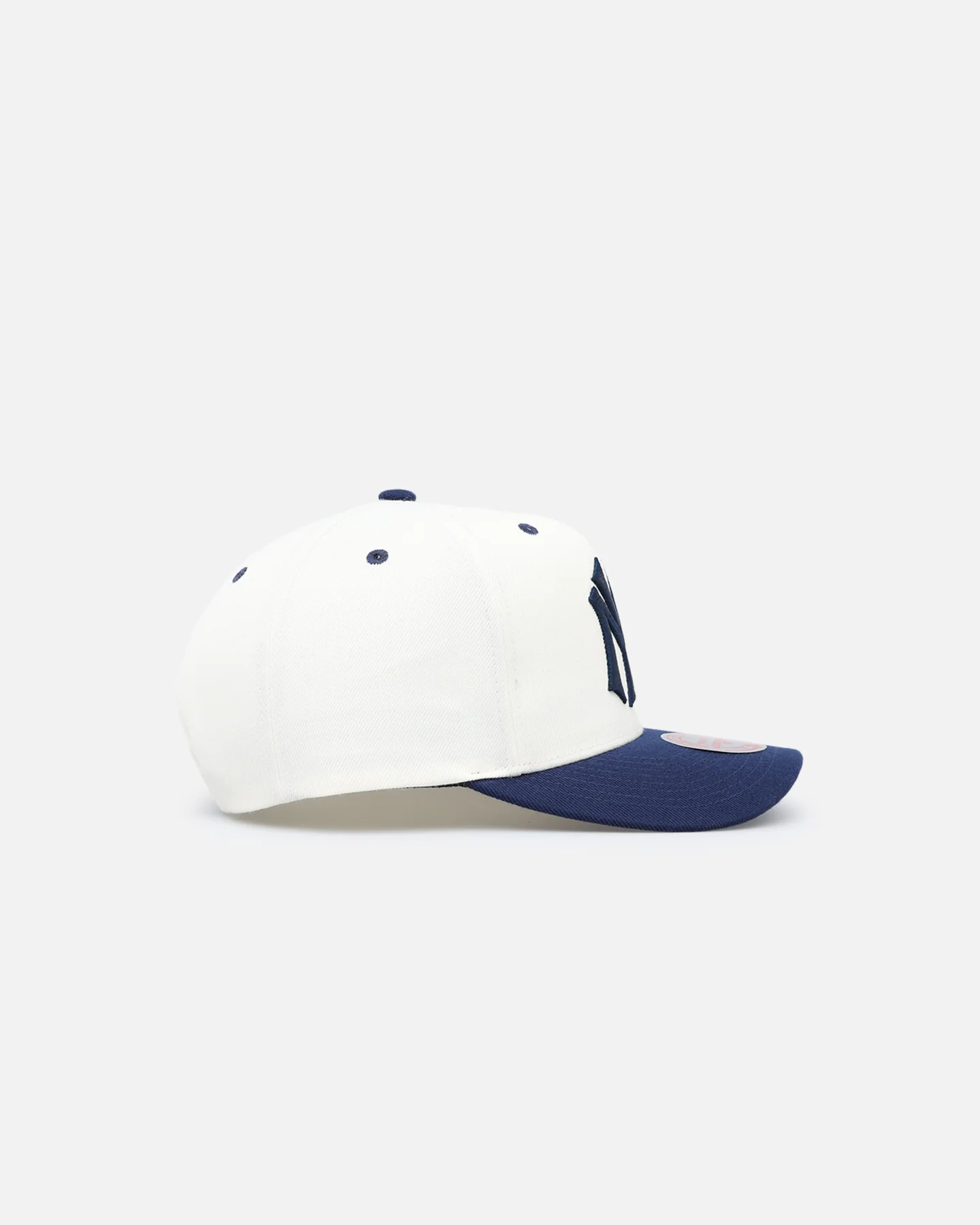 Mitchell & Ness New York Yankees Go Team Go Snapback White Cream/Blue - Image 3