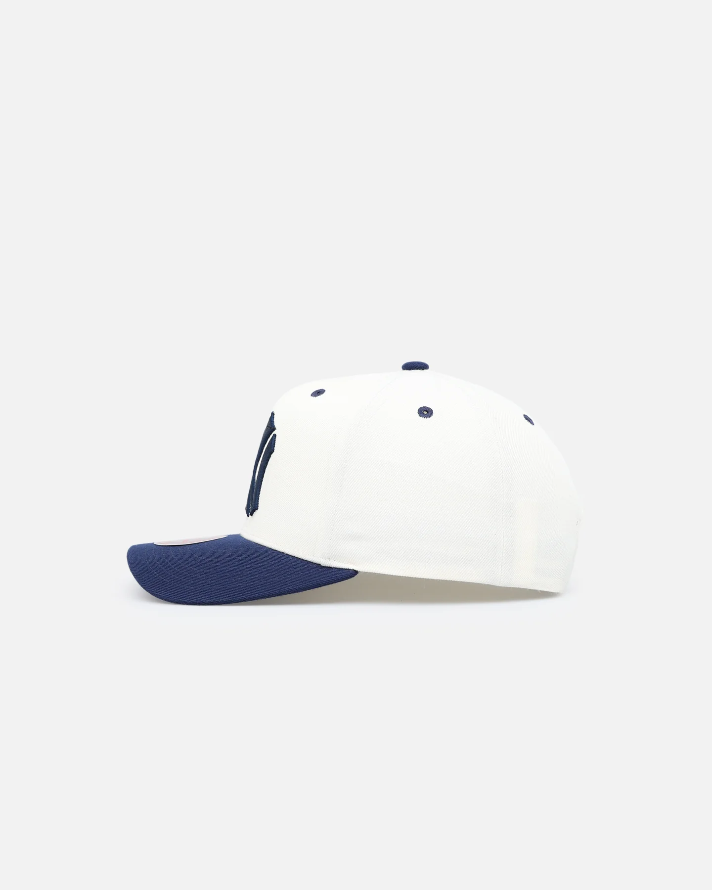 Mitchell & Ness New York Yankees Go Team Go Snapback White Cream/Blue - Image 4