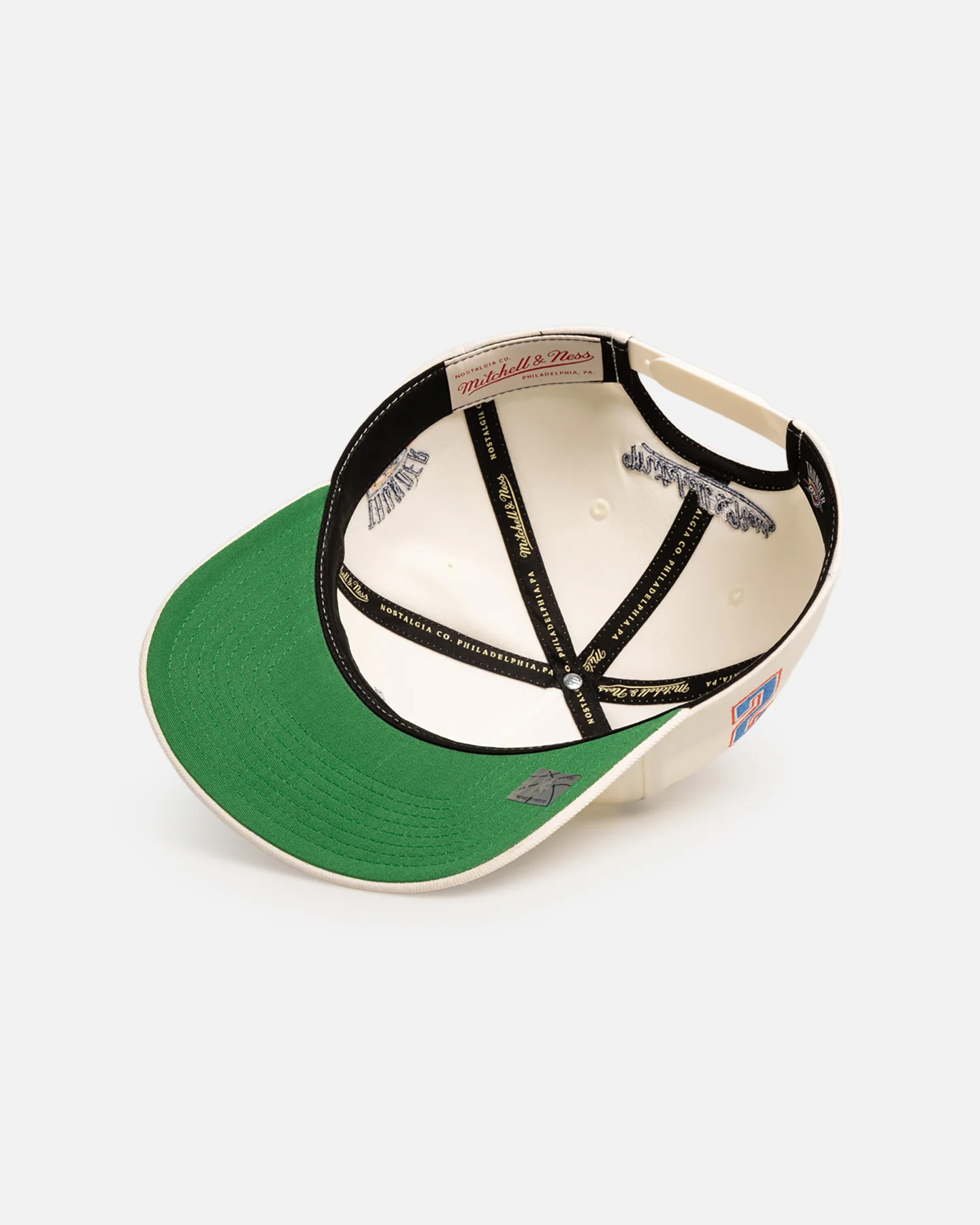 Mitchell & Ness Oklahoma City Thunder Shai Gilgeous-Alexander 'Classic' Script Pro Pinch Snapback White - Image 6