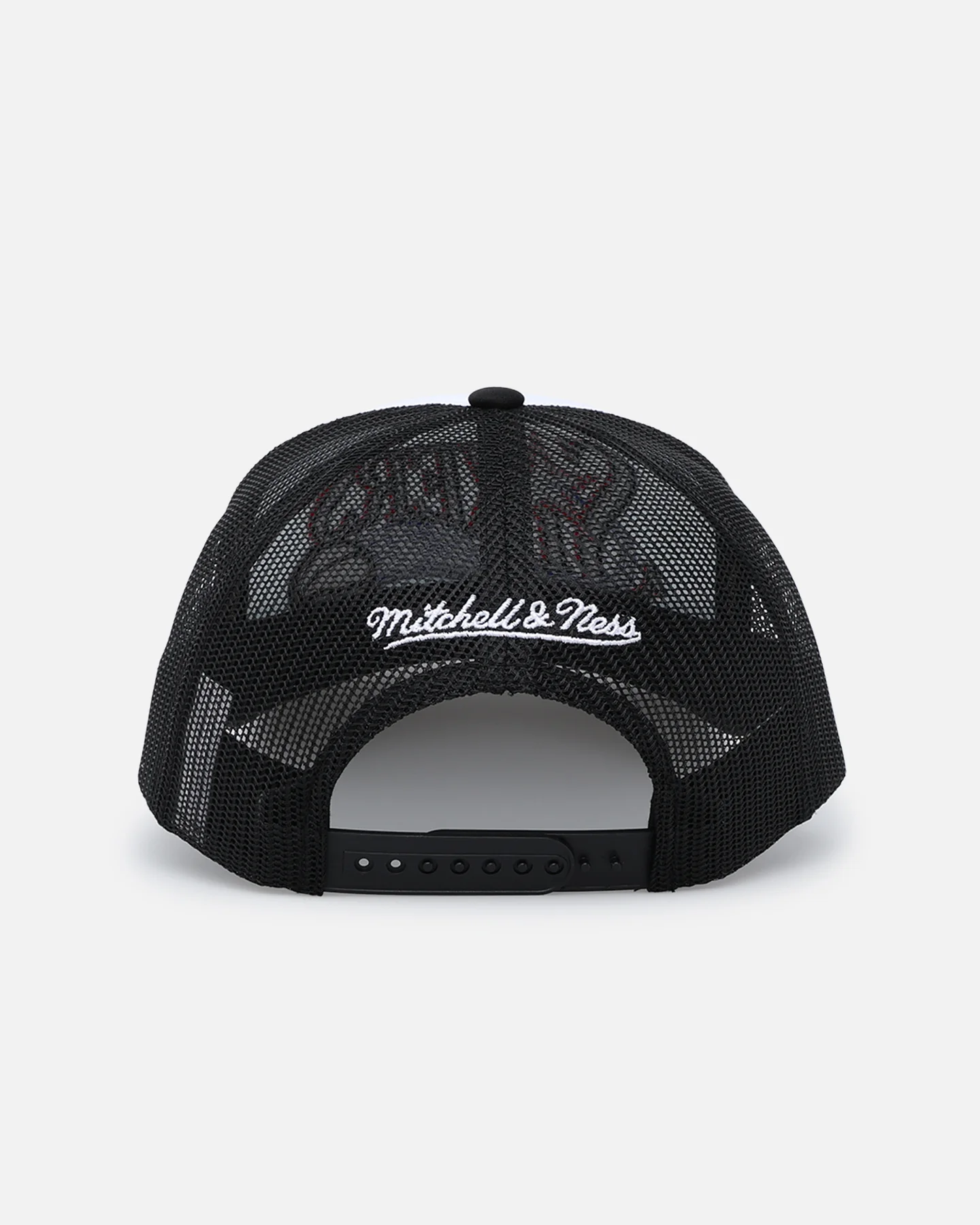 Mitchell & Ness Philadelphia 76ers Team Foam Trucker Snapback Black/White - Image 2