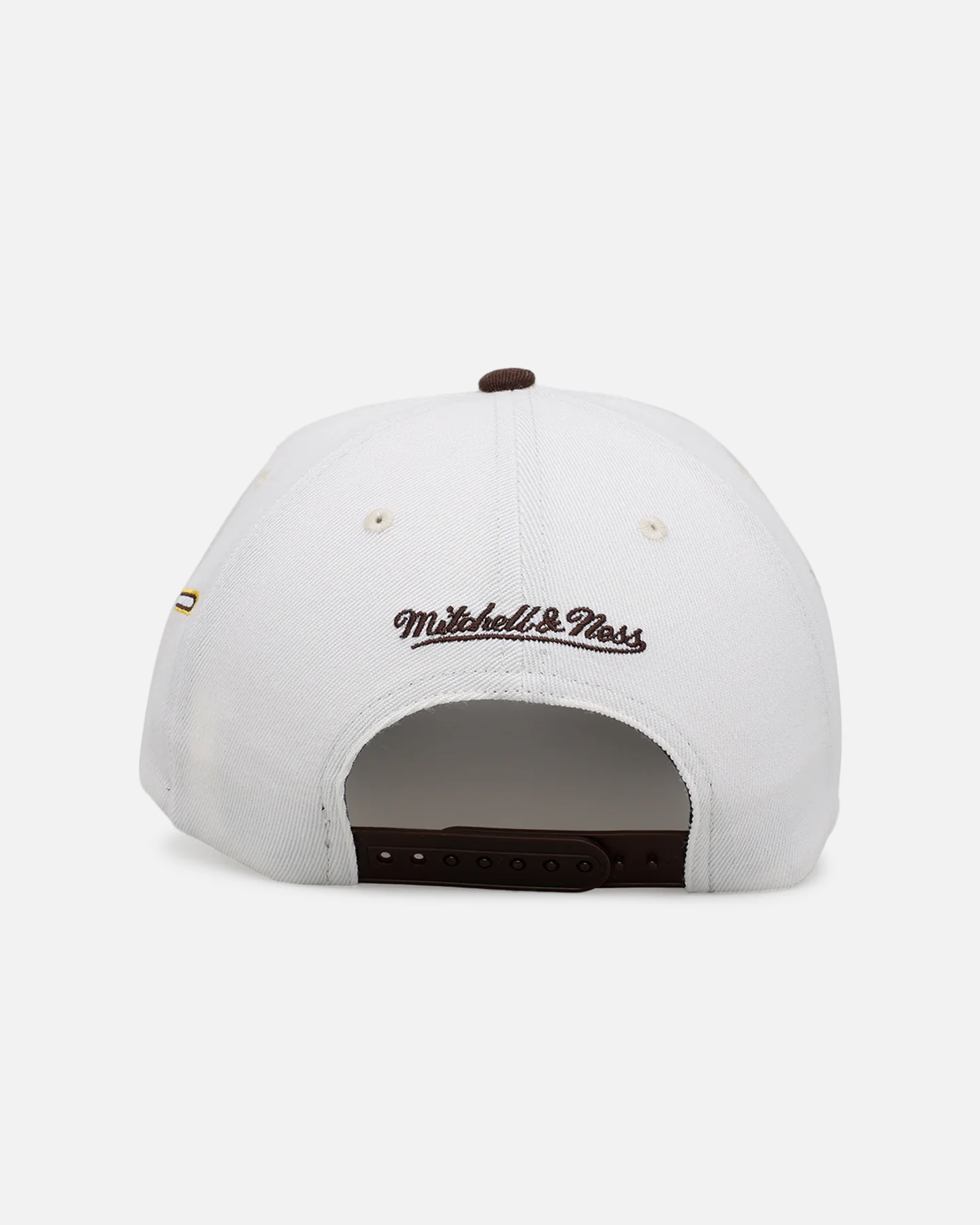 Mitchell & Ness San Diego Padres 'Arch' MVP Snapback Cream - Image 2