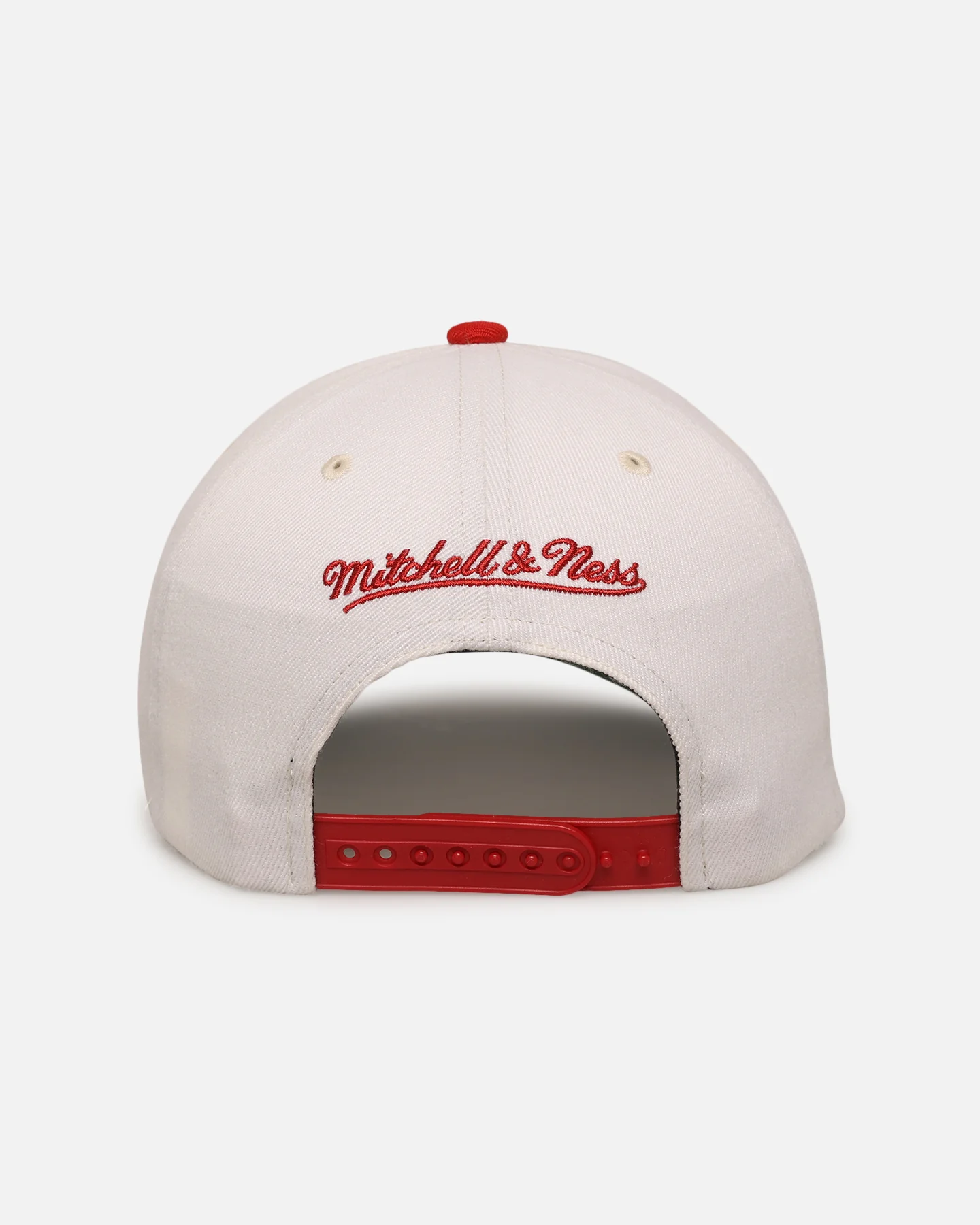 Mitchell & Ness San Francisco 49ers 'Go Team Go' MVP Snapback Off White/Red - Image 2