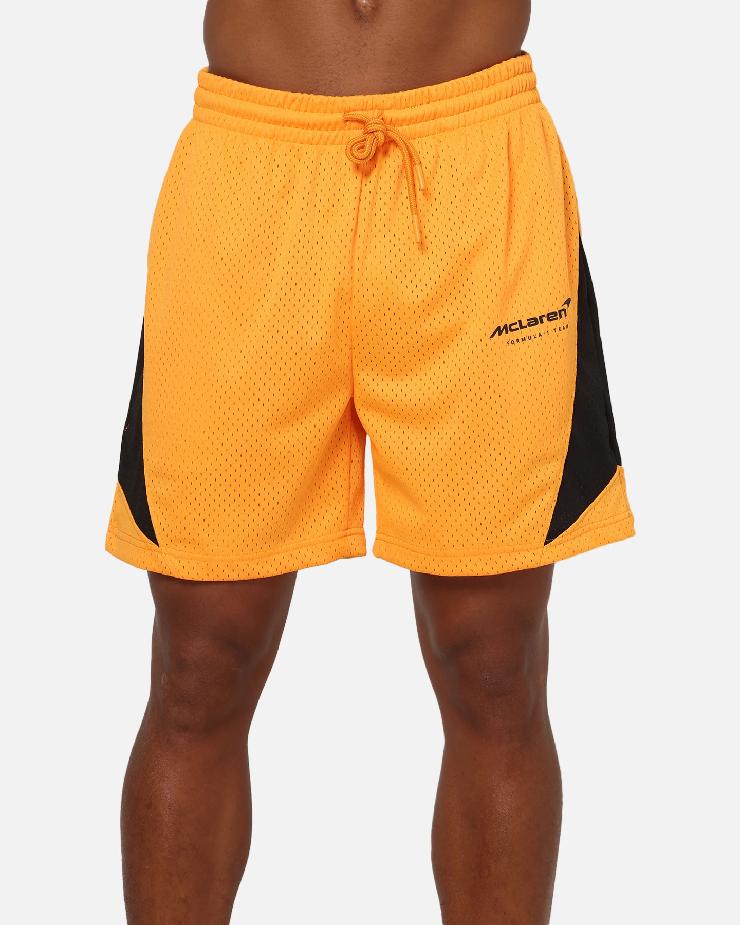 Mitchell & Ness X Mclaren Shorts Papaya - Image 7