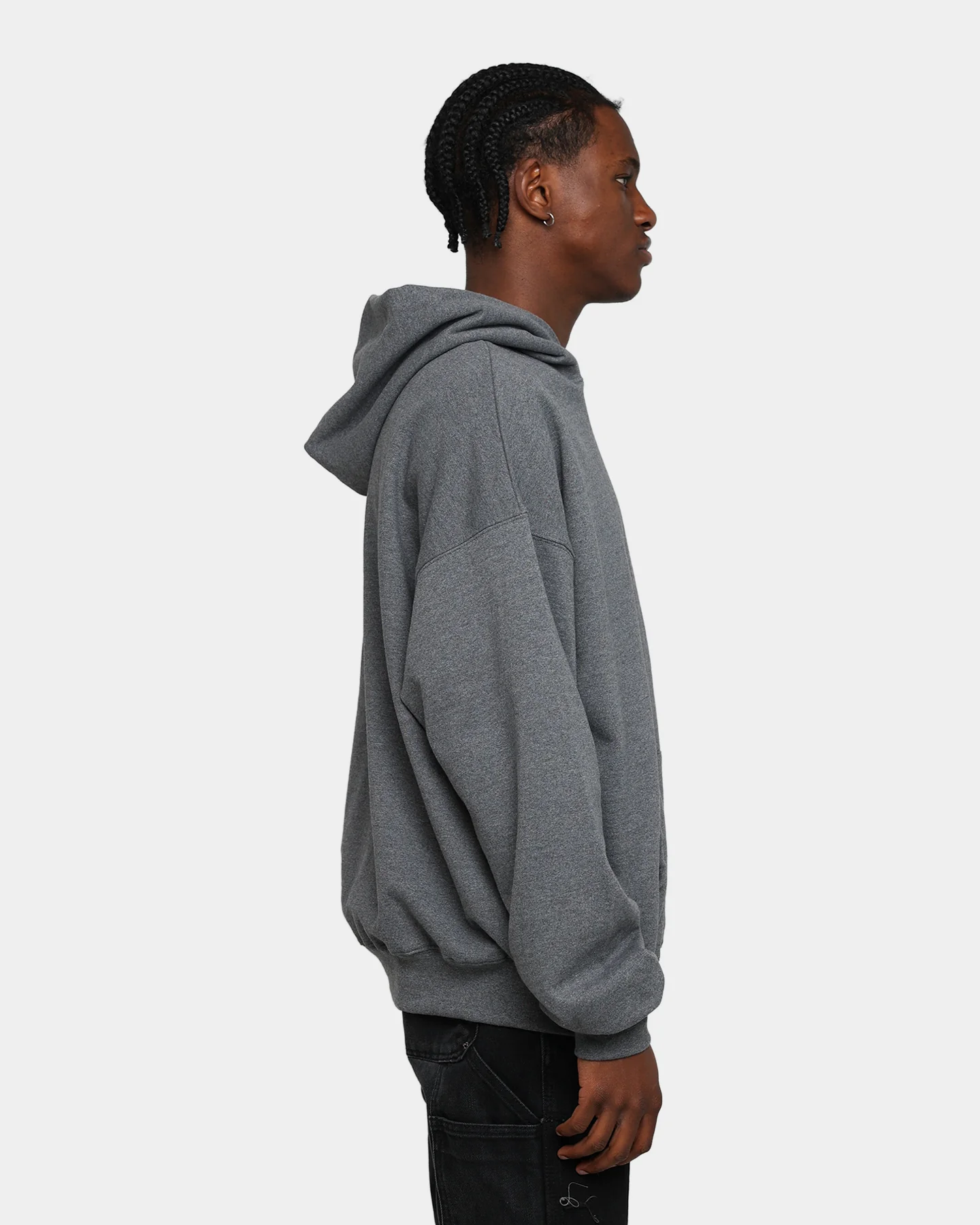 MNML Every Day Hoodie Dark Heather - Image 5