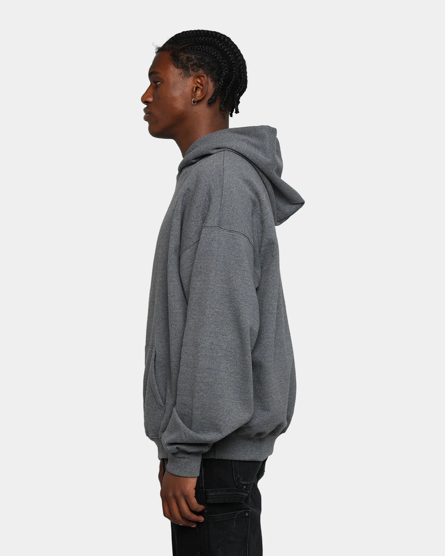MNML Every Day Hoodie Dark Heather - Image 6