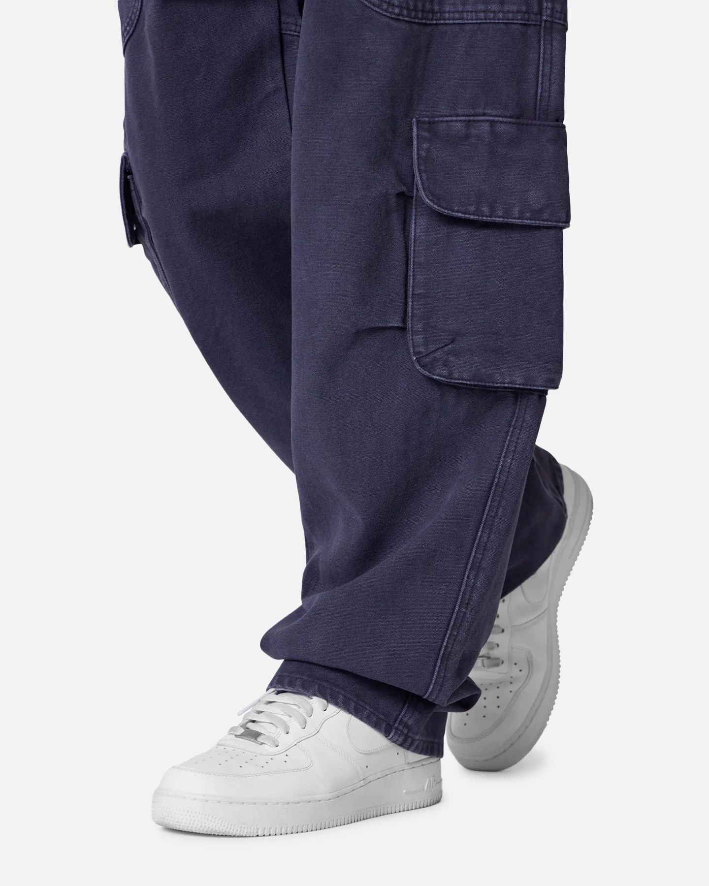 MNML Ultra Baggy Pocketeer Denim Pants Washed Black - Image 6