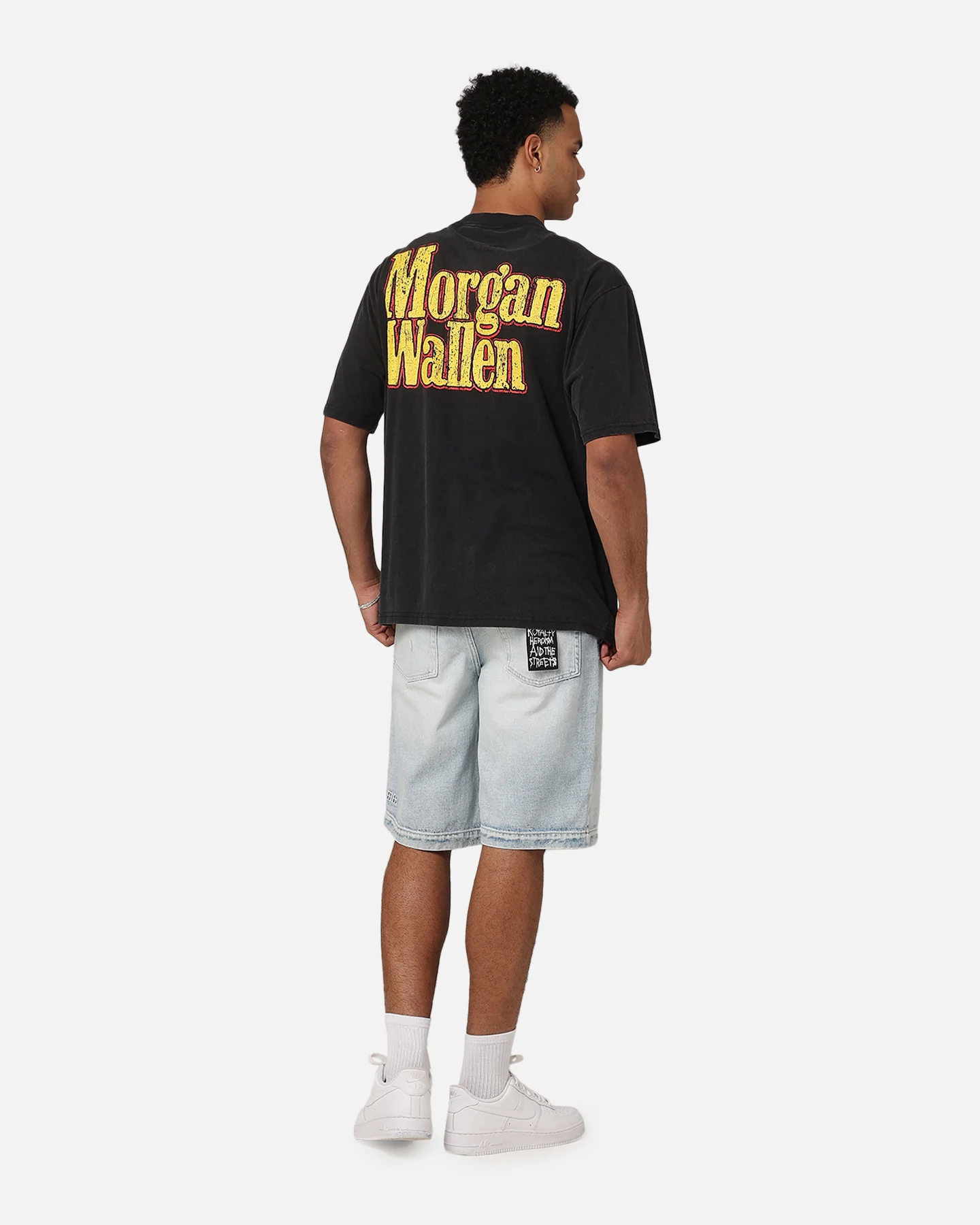 Morgan Wallen Truck T-Shirt Washed Black - Image 4