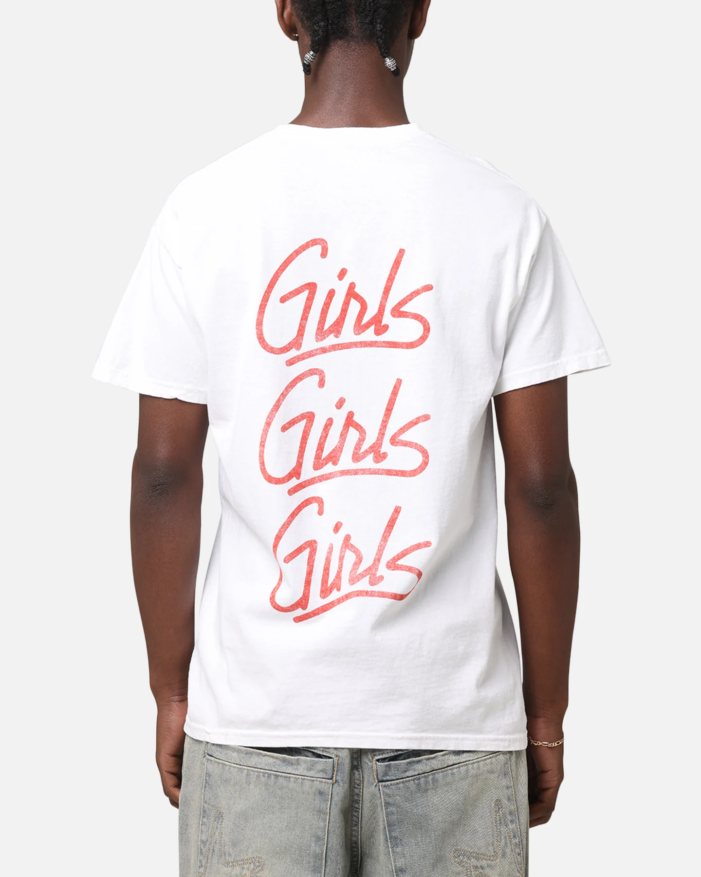 Motley Crue Girls Girls Girls T-Shirt White Vintage - Image 2