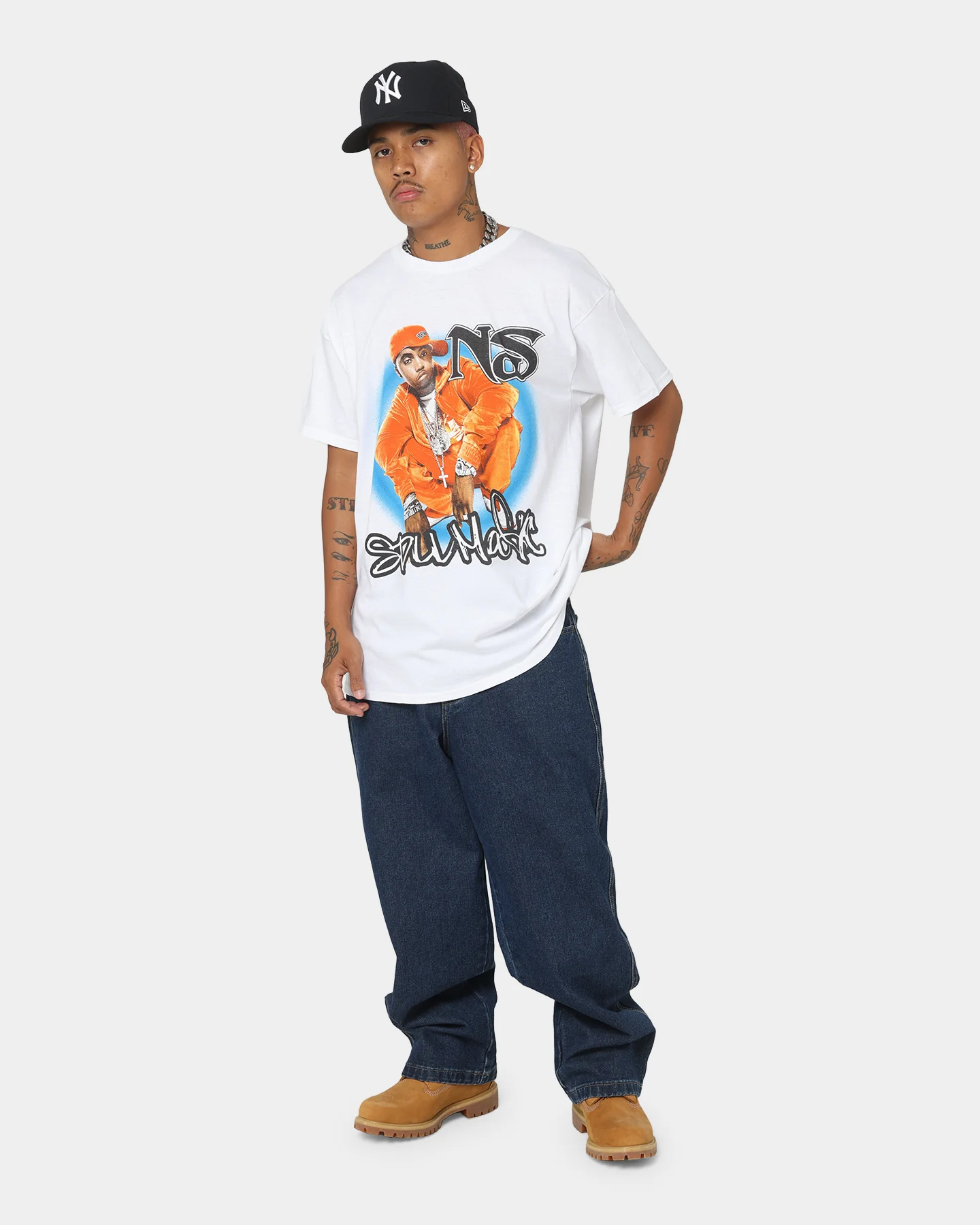 Nas Stillmatic Retro T-Shirt Black - Image 2