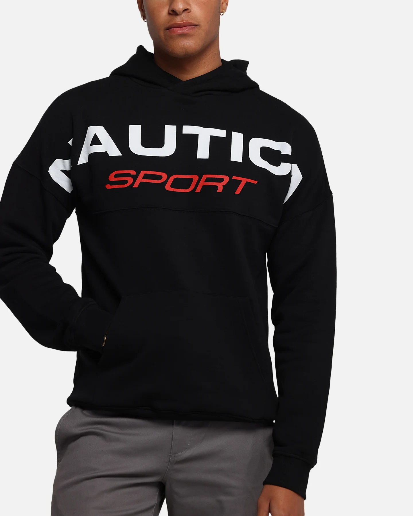 Nautica Beaufort Hoodie Black - Image 6
