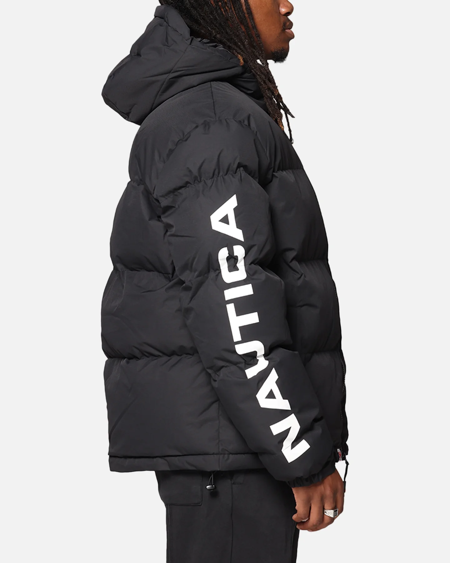 Nautica Sedona Padded Jacket Black - Image 4