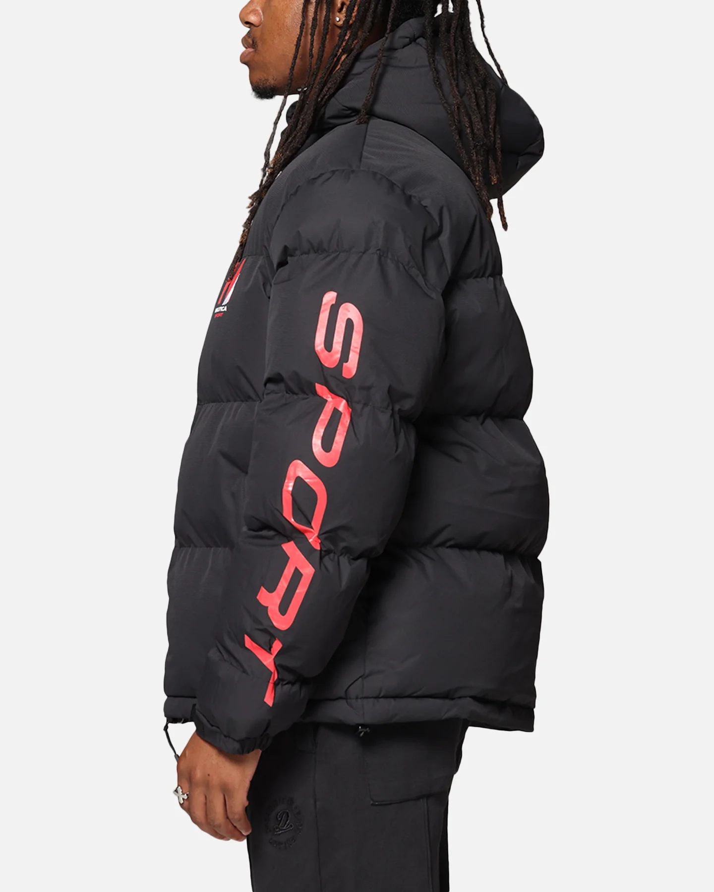 Nautica Sedona Padded Jacket Black - Image 5