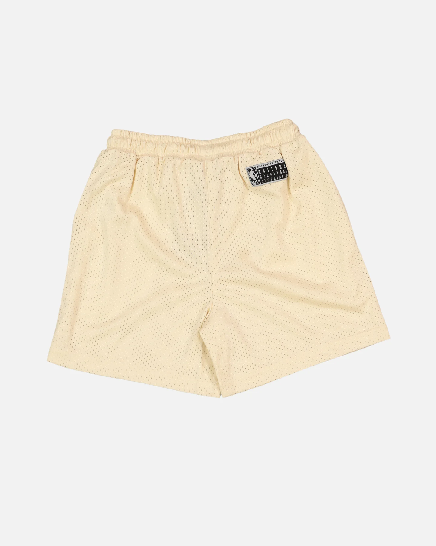 NBA Kids' Chicago Bulls Newark Mesh Shorts Light Oat - Image 4