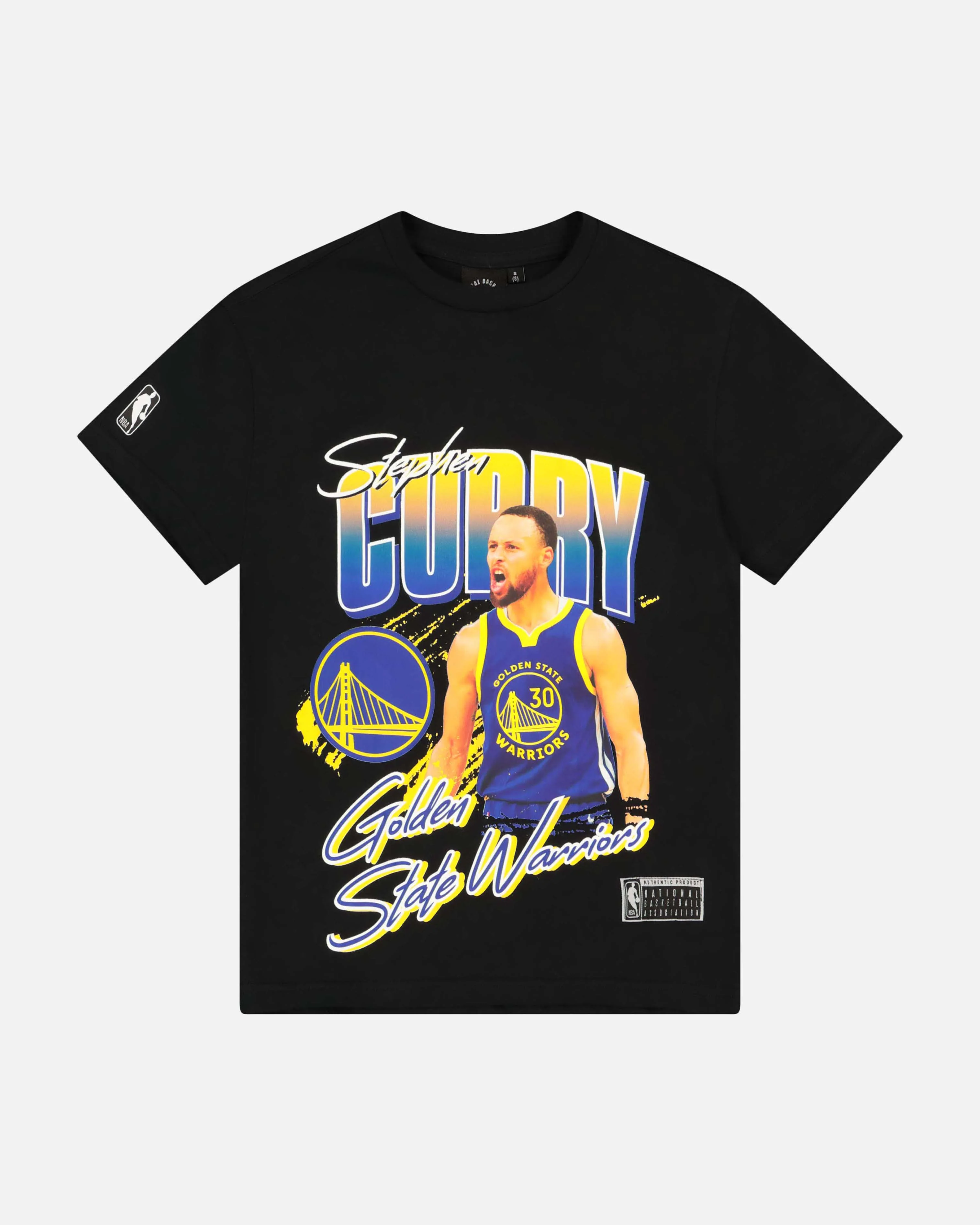 NBA Kids' Golden State Warriors Stephen Curry Jones T-Shirt Black - Image 2