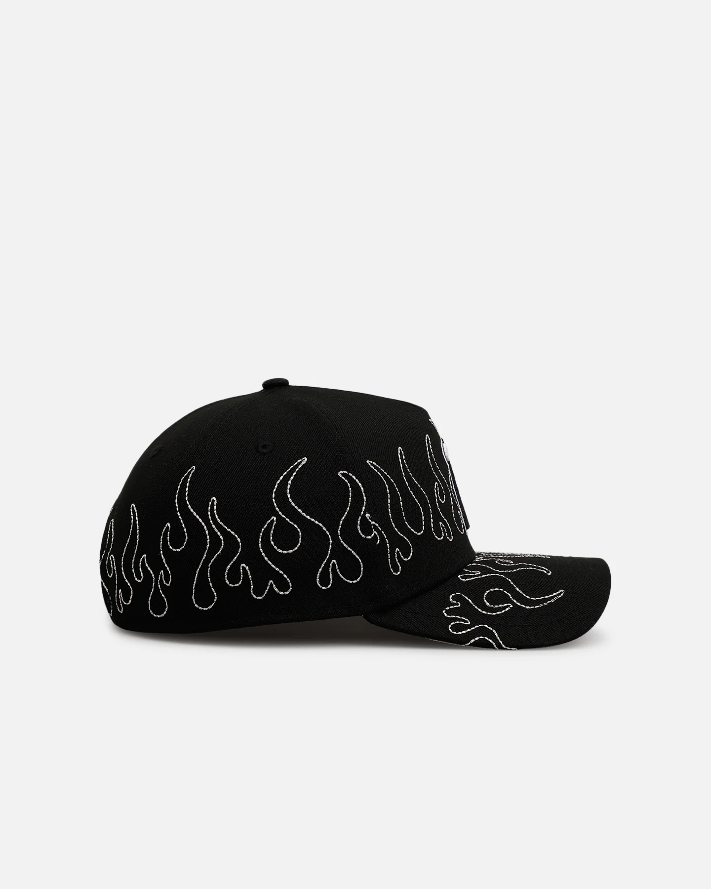 New Era Anaheim Angels 'Outline Flames' 9FORTY A-Frame Snapback Black - Image 3