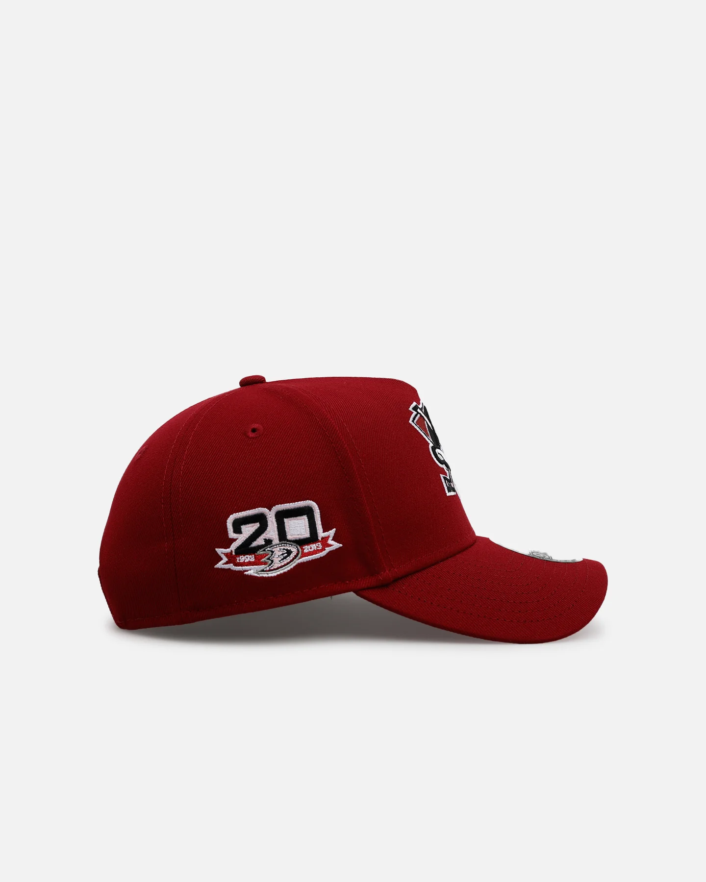 New Era Anaheim Ducks 'Candy Apple' 9FORTY A-Frame Snapback Cardinal - Image 3