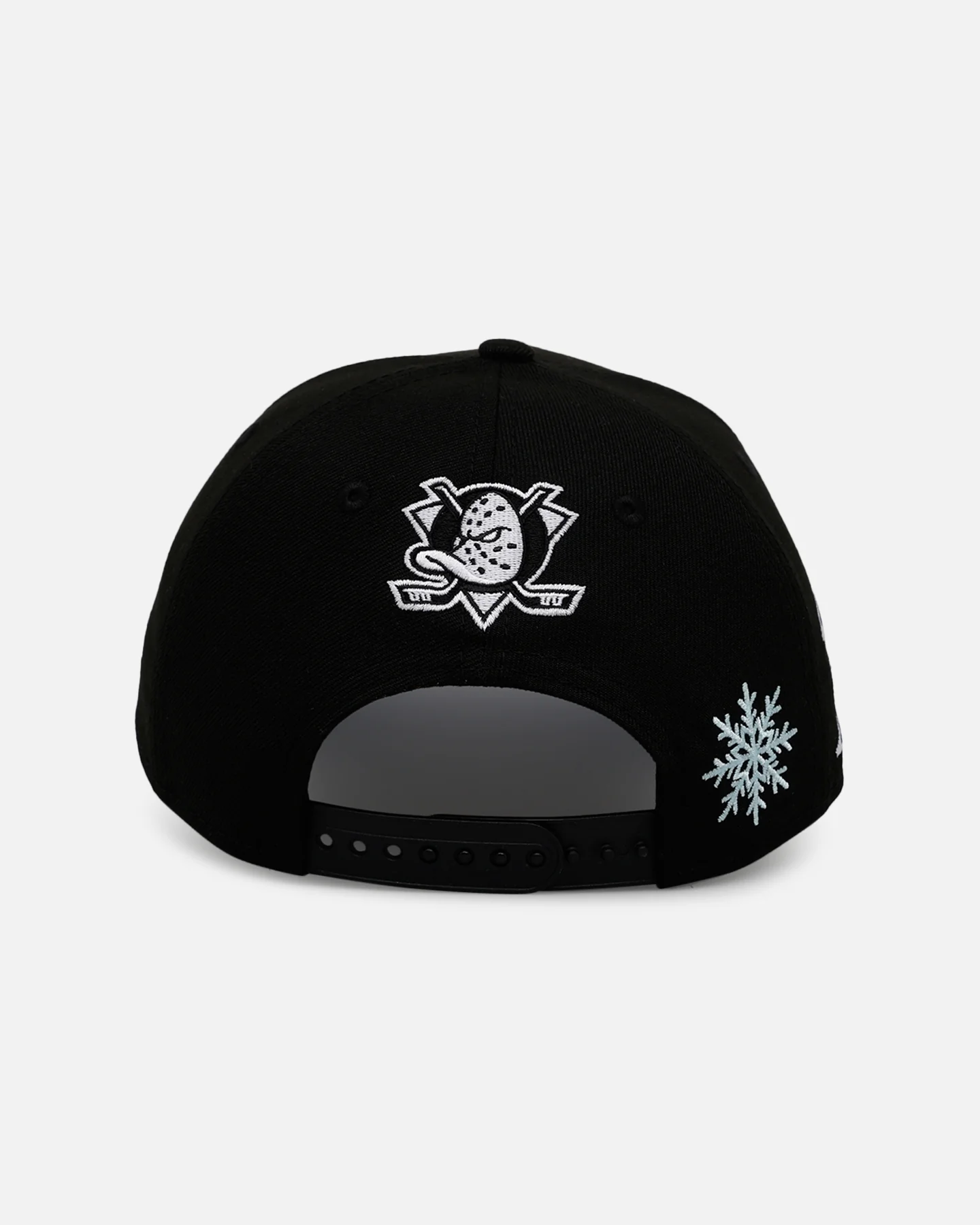 New Era Anaheim Ducks 'Cold As Ice' 9FORTY A-Frame Snapback Black - Image 2