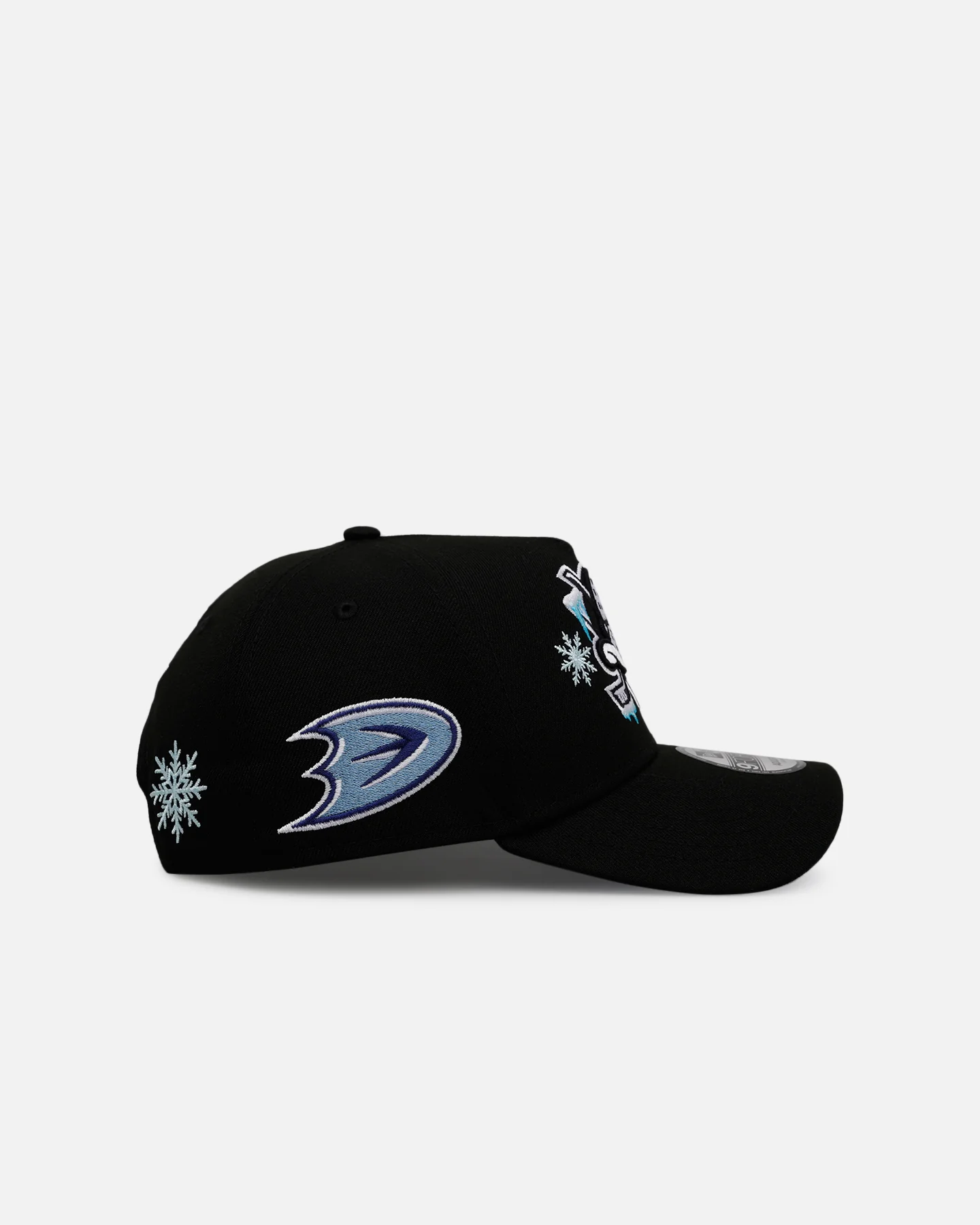 New Era Anaheim Ducks 'Cold As Ice' 9FORTY A-Frame Snapback Black - Image 3