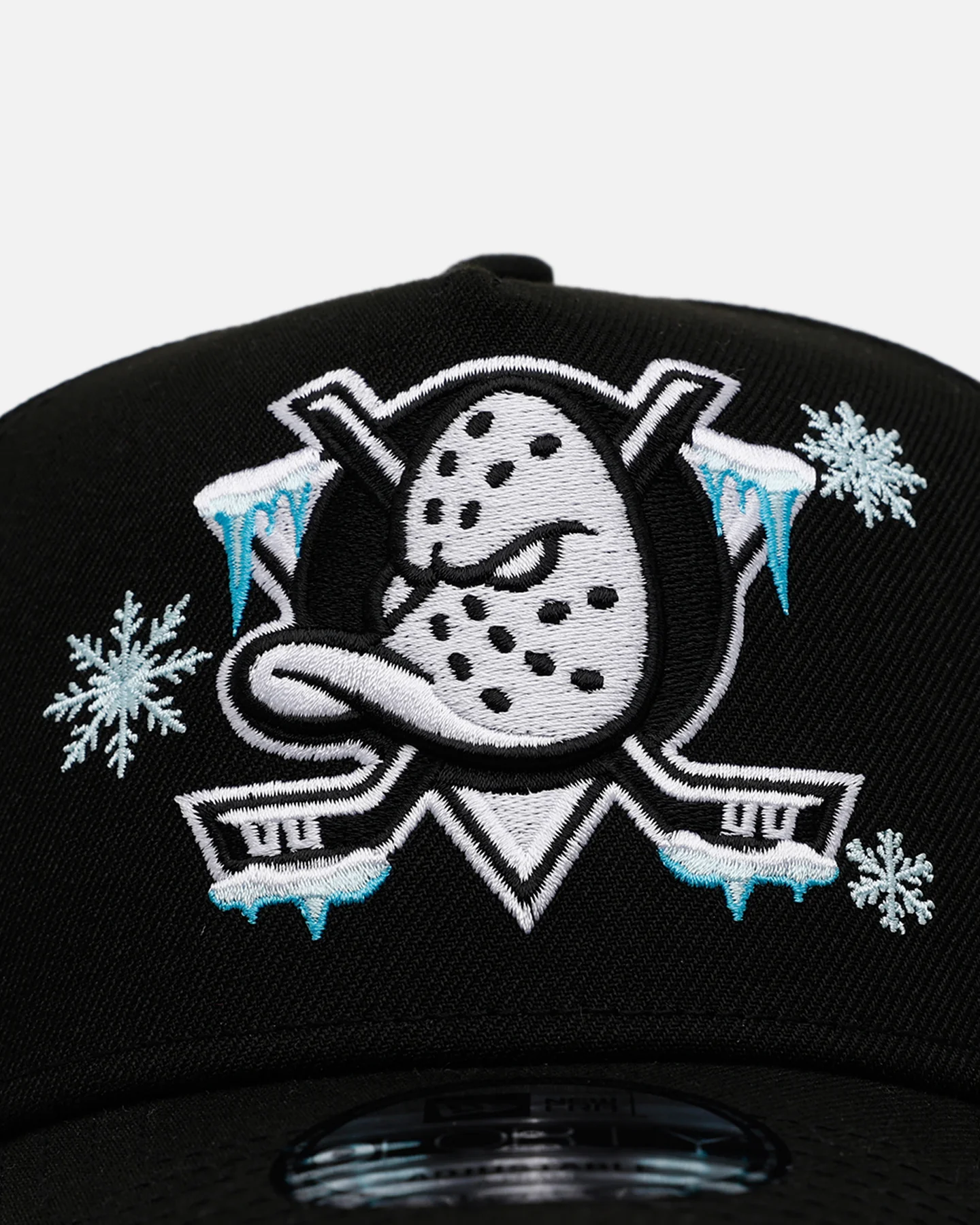 New Era Anaheim Ducks 'Cold As Ice' 9FORTY A-Frame Snapback Black - Image 5