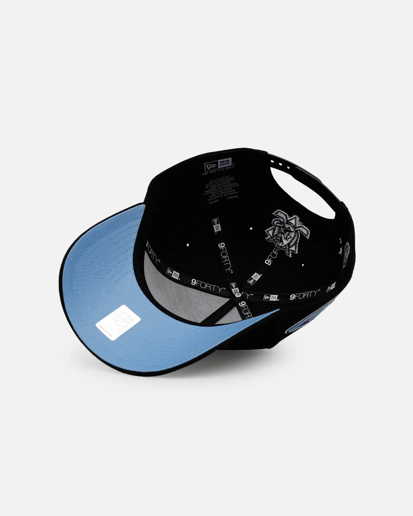 New Era Anaheim Ducks 'Cold As Ice' 9FORTY A-Frame Snapback Black - Image 6