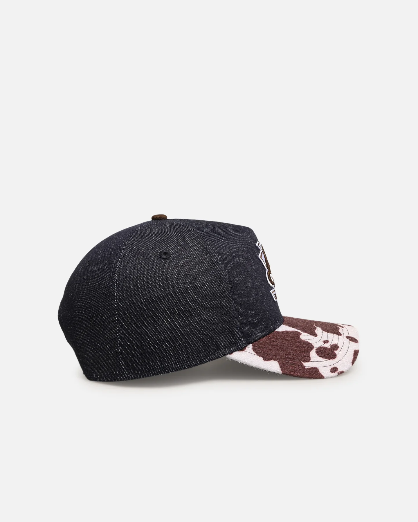 New Era Anaheim Ducks 'Denim Cowhide' 9FORTY A-Frame Snapback Navy - Image 3