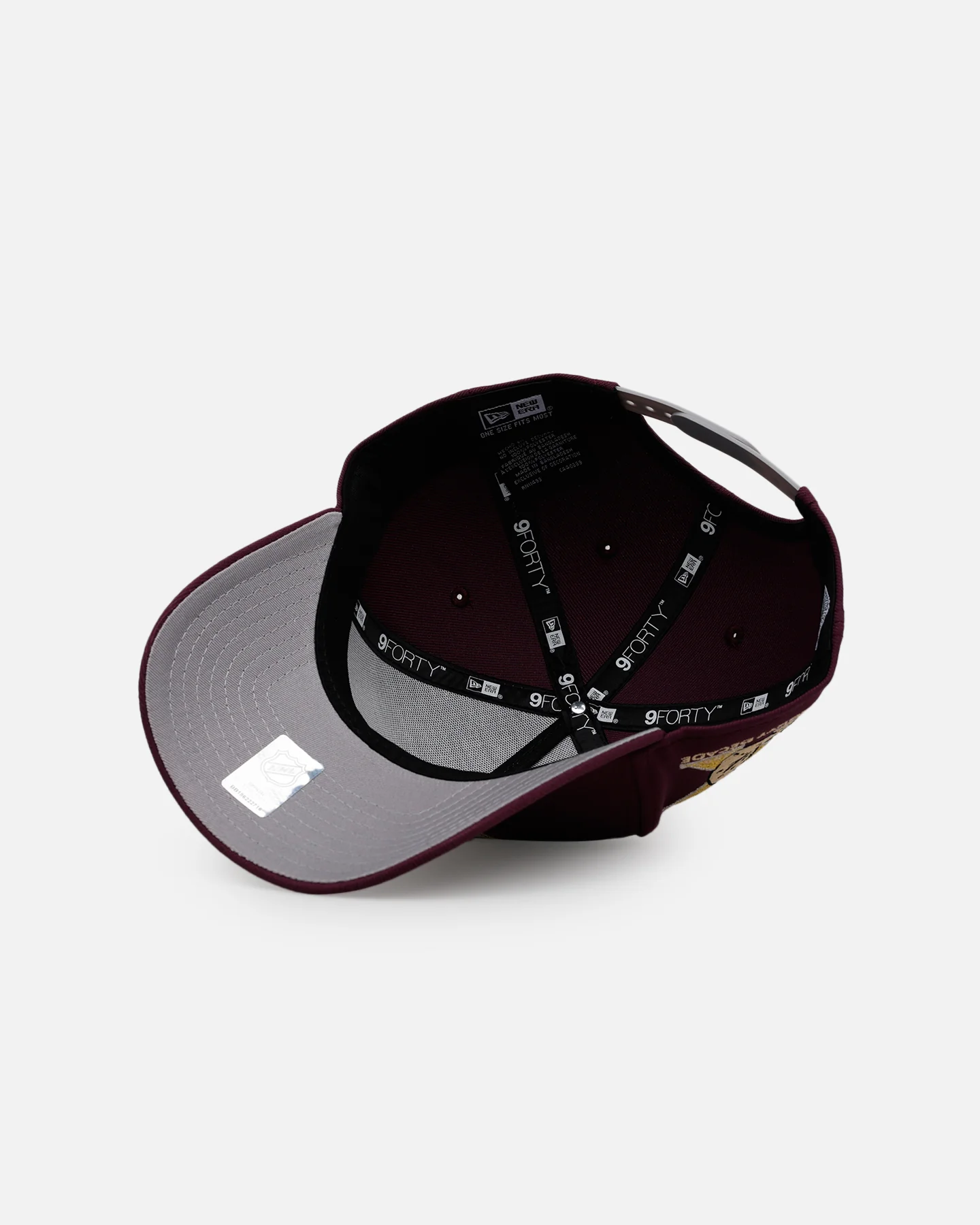New Era Anaheim Ducks 'Plum' 9FORTY A-Frame Snapback Plum - Image 6