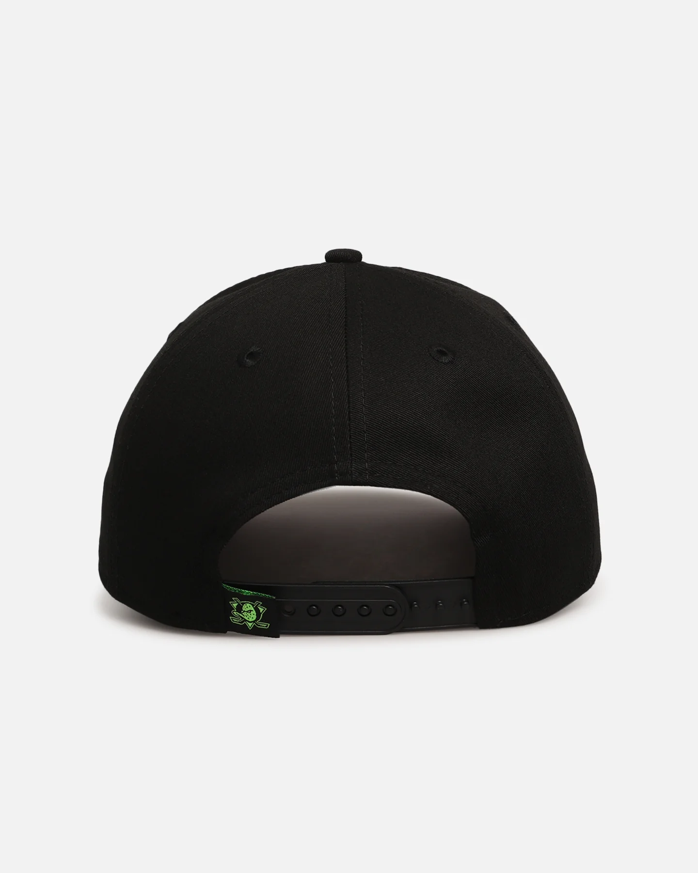 New Era Anaheim Ducks 'Spooky Script' 9FORTY A-Frame Snapback Black/Green/Purple - Image 2