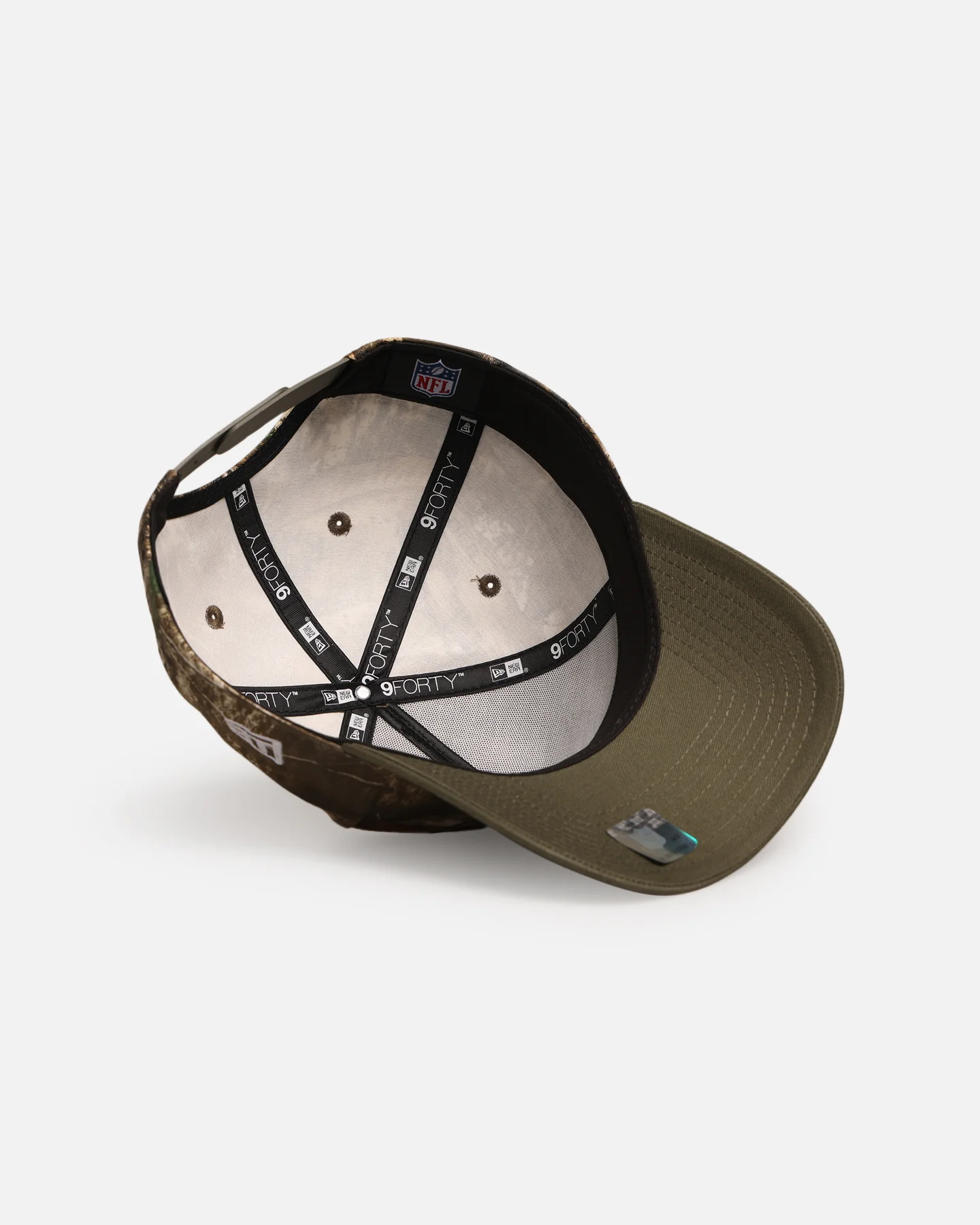 New Era Arizona Cardinals 'NFL Season Kick Off' 9FORTY A-Frame Snapback Realtree/Olive - Image 6