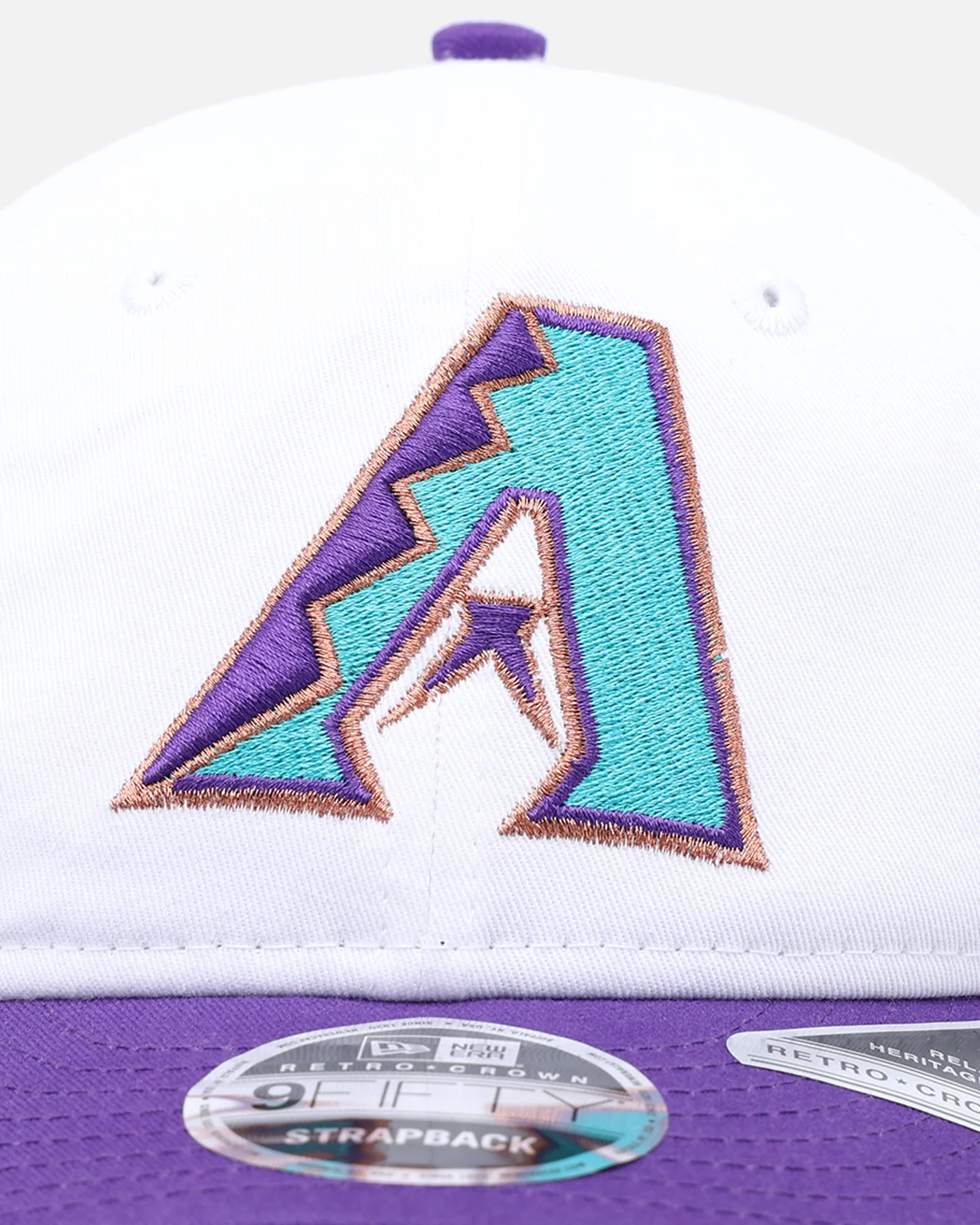 New Era Arizona Diamondbacks 9FIFTY Retro Crown Strapback OTC - Image 4