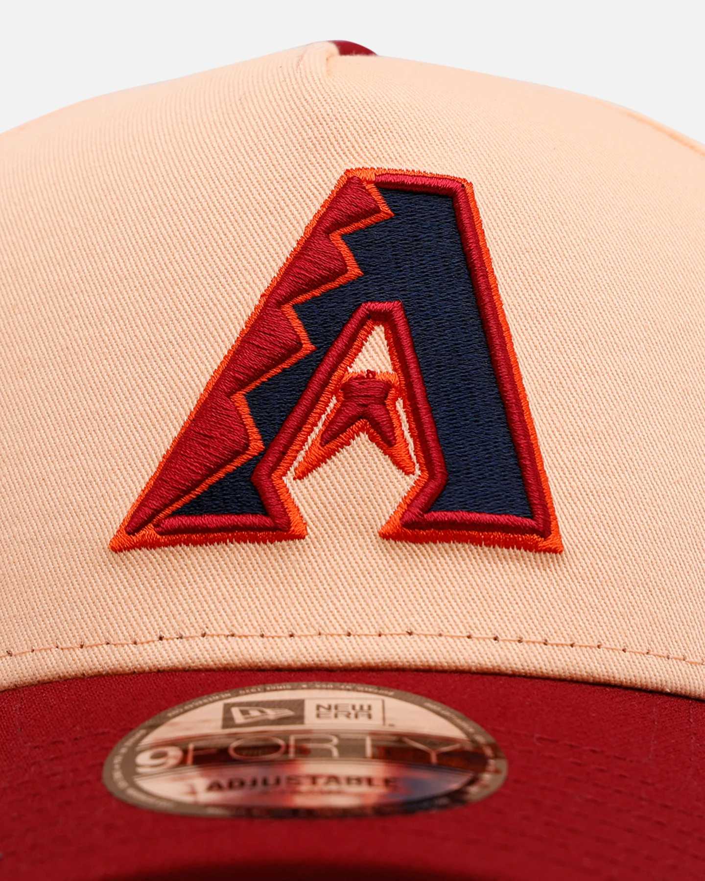 New Era Arizona Diamondbacks 'Volcano' 9FORTY A-Frame Snapback Peach - Image 5