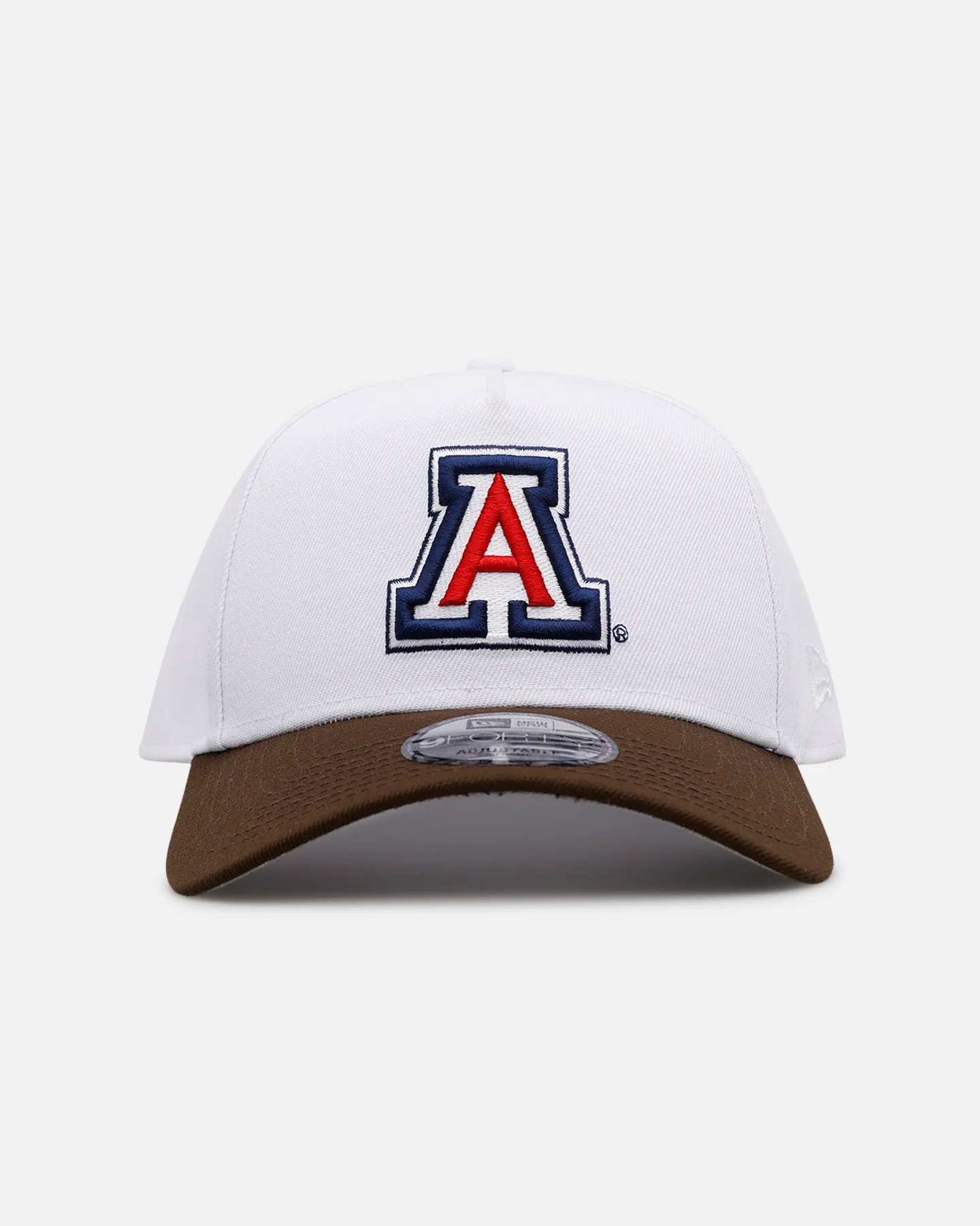 New Era Arizona Wildcats 'Walnut Visor' 9FORTY A-Frame Snapback Walnut