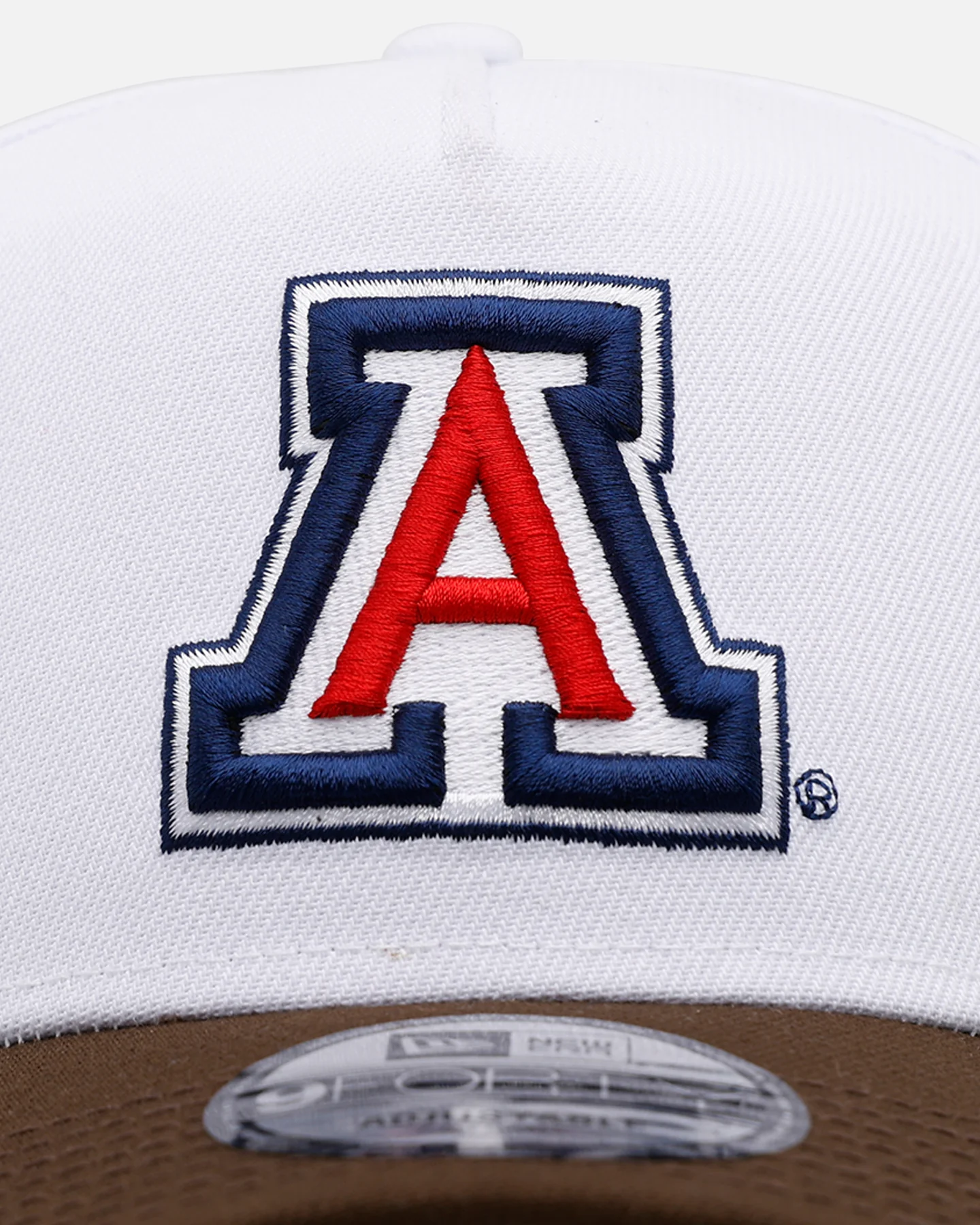 New Era Arizona Wildcats 'Walnut Visor' 9FORTY A-Frame Snapback Walnut - Image 5