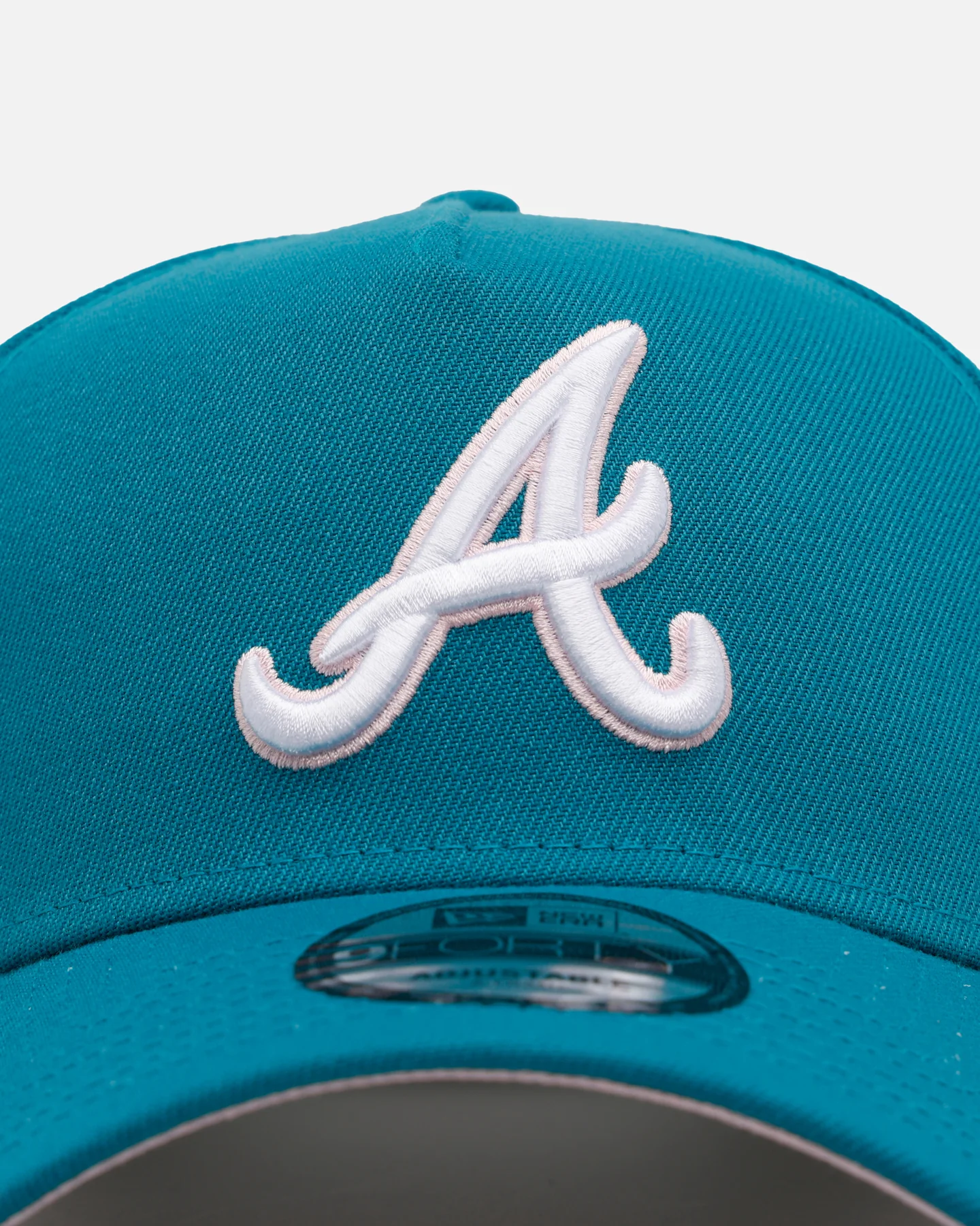 New Era Atlanta Braves 'Aqua' 9FORTY A-Frame Snapback Aqua - Image 5