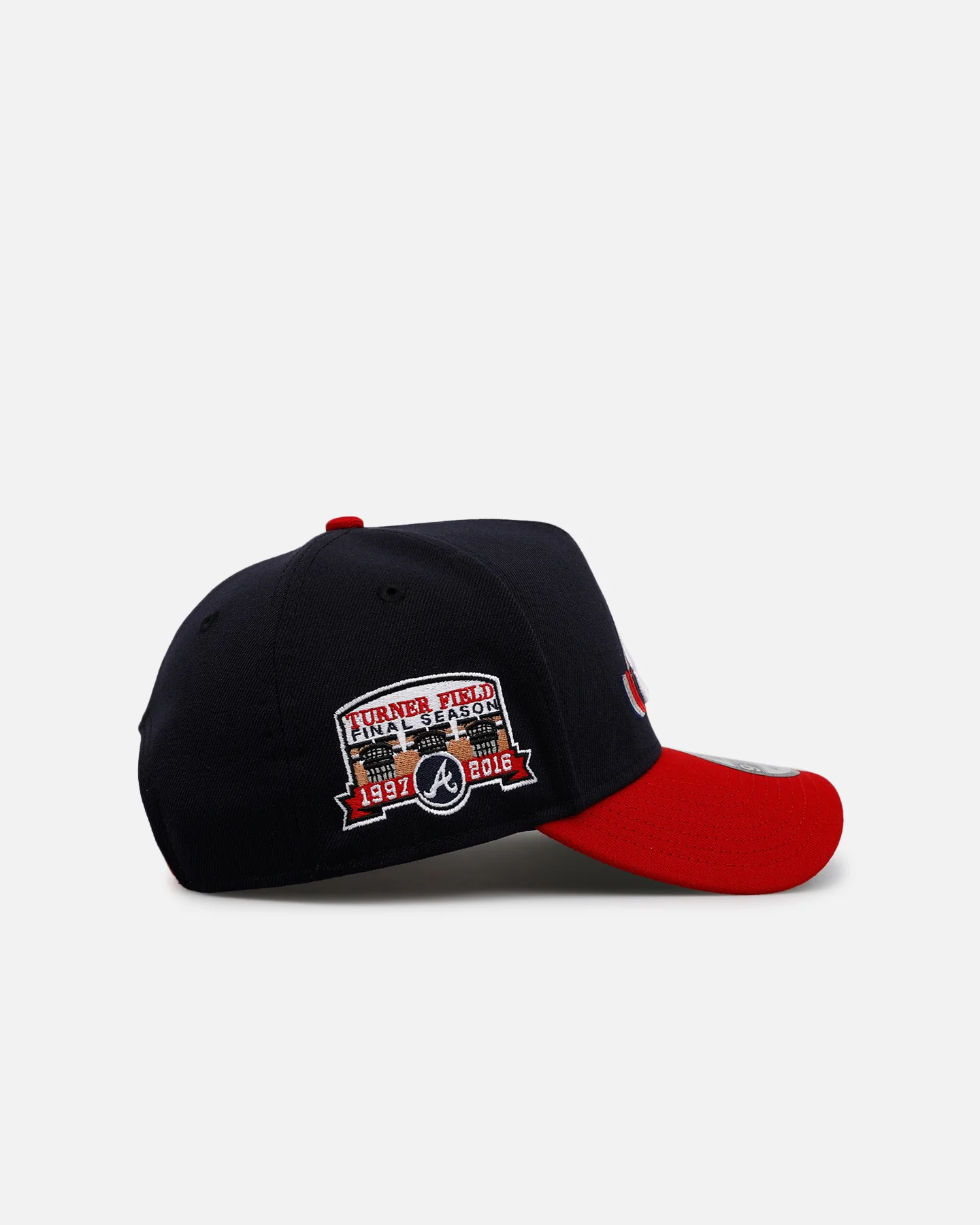 New Era Atlanta Braves 'Cascade' 9FORTY A-Frame Snapback Navy - Image 3