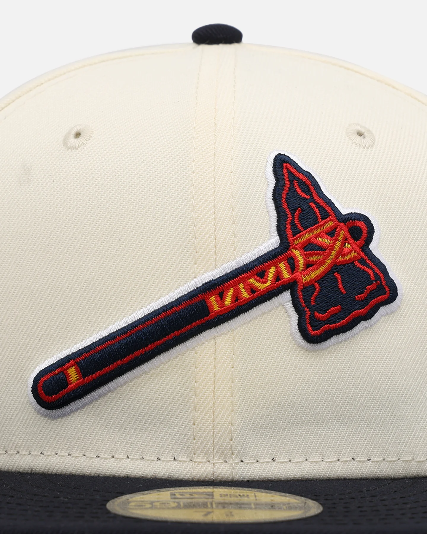 New Era Atlanta Braves 'Chrome OTC' 59FIFTY Fitted Chrome/OTC - Image 6