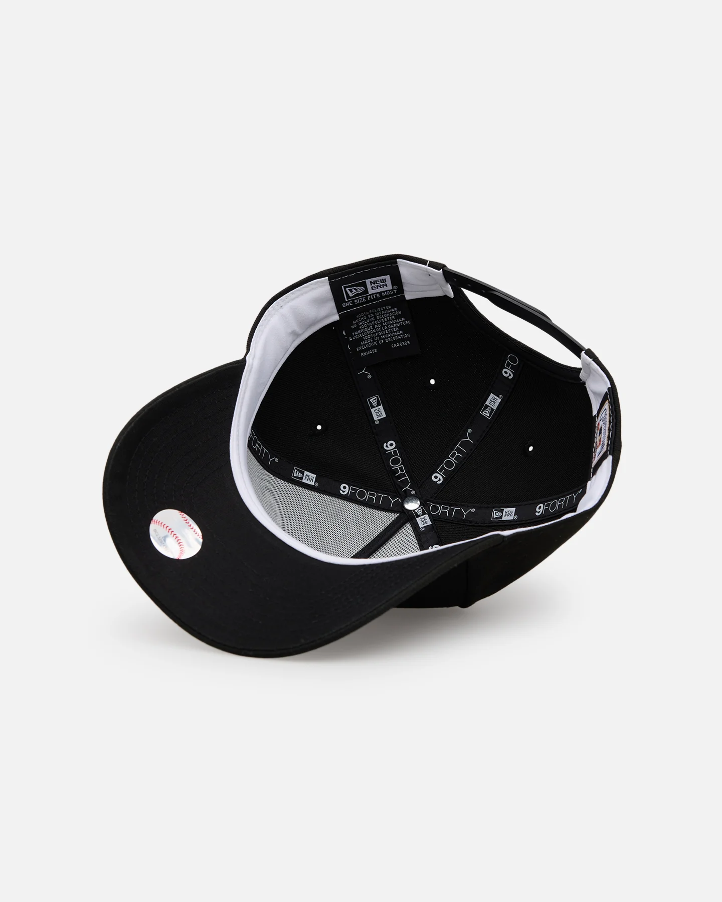 New Era Baltimore Orioles 'Black' 9FORTY A-Frame Snapback Black/White - Image 6