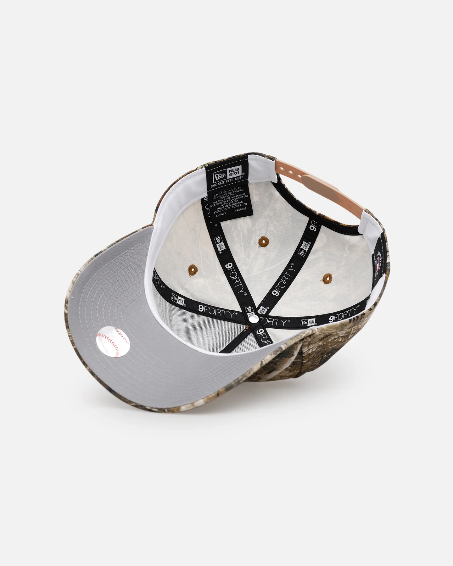 New Era Baltimore Orioles 'Great Outdoors Part II' 9FORTY A-Frame Snapback Real Tree Camo - Image 6