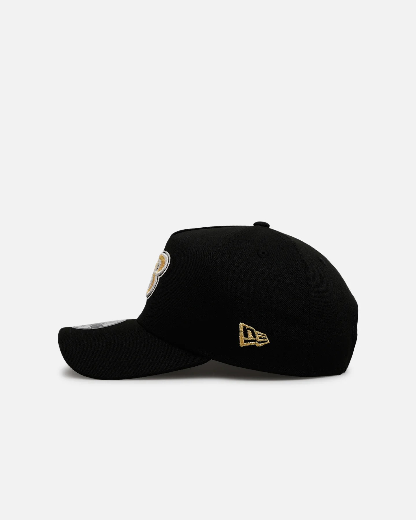 New Era Baltimore Ravens 'New Year's Eve' 9FORTY A-Frame Snapback Gold/Silver - Image 4