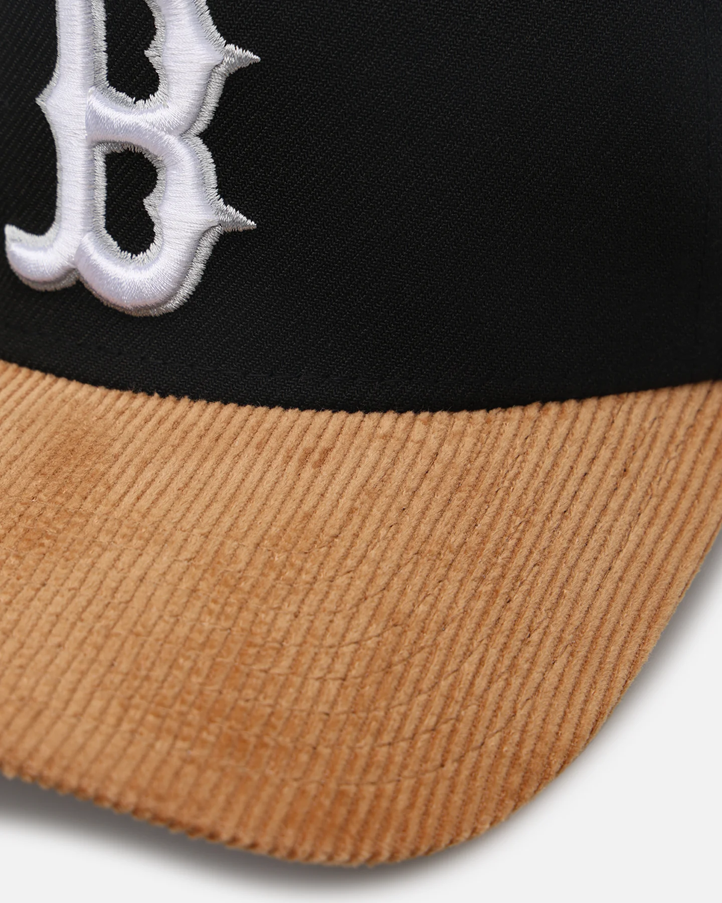 New Era Boston Red Sox 'Black Wheat' 39THIRTY A-Frame Stretch Fit Black/Wheat - Image 2
