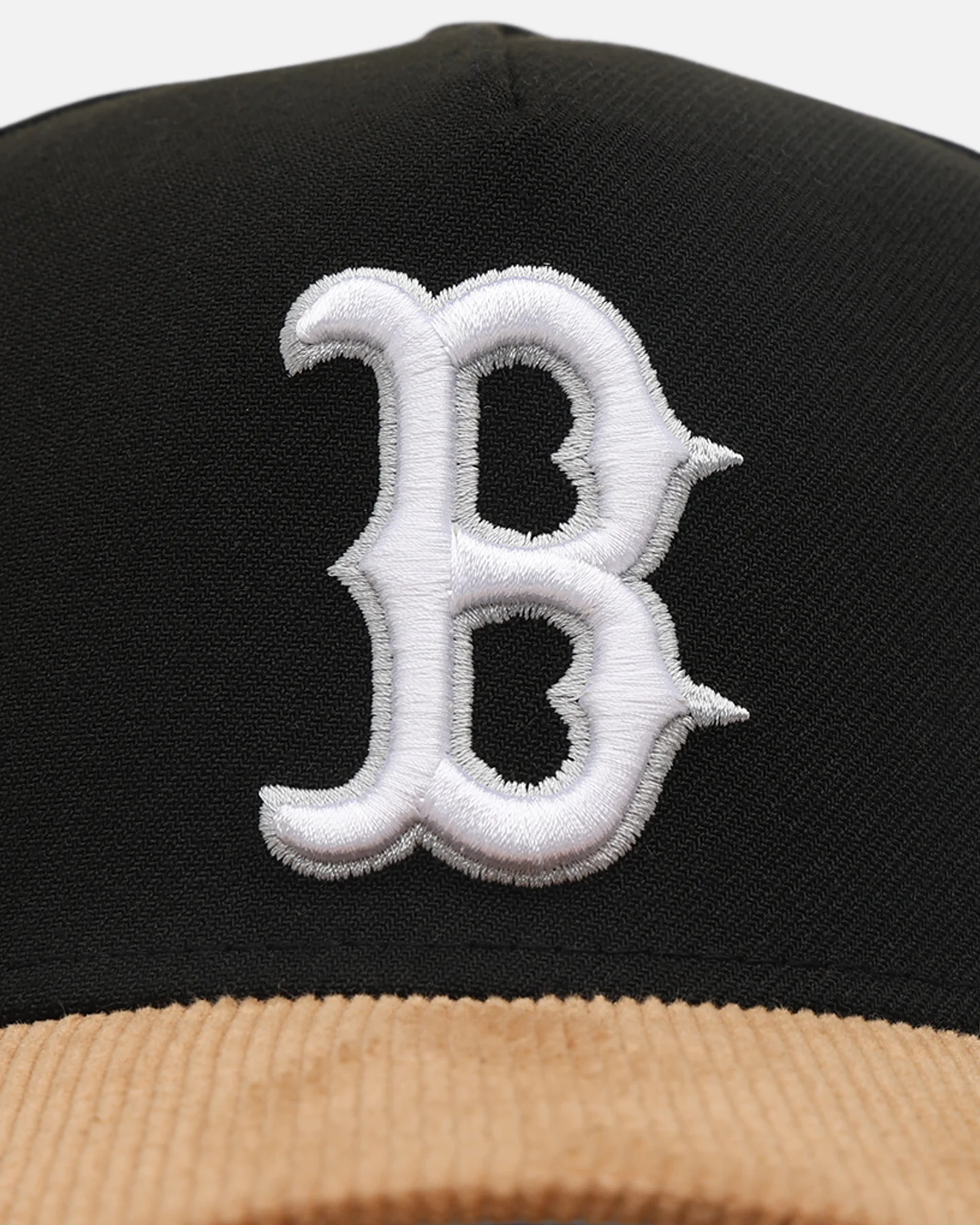 New Era Boston Red Sox 'Black Wheat' 39THIRTY A-Frame Stretch Fit Black/Wheat - Image 6