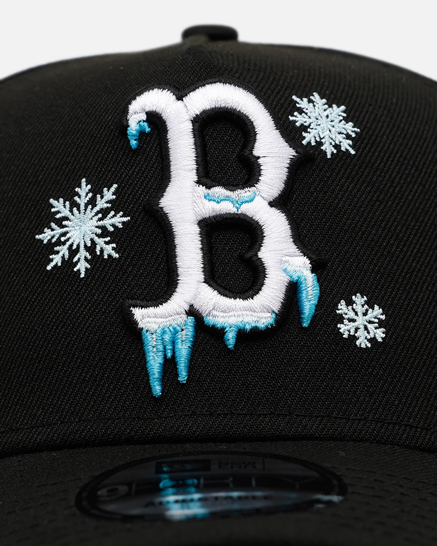 New Era Boston Red Sox 'Cold As Ice' 9FORTY A-Frame Snapback Black - Image 2
