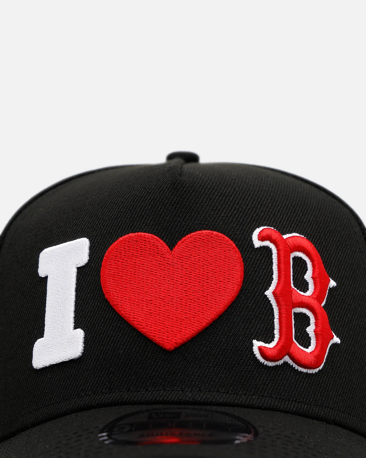 New Era Boston Red Sox 'Love' 9FORTY A-Frame Snapback Black - Image 5