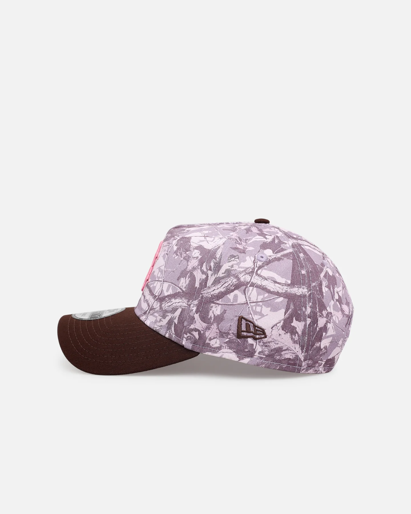 New Era Boston Red Sox 'Pink Tree Camo' 9FORTY A-Frame Snapback Pink - Image 4