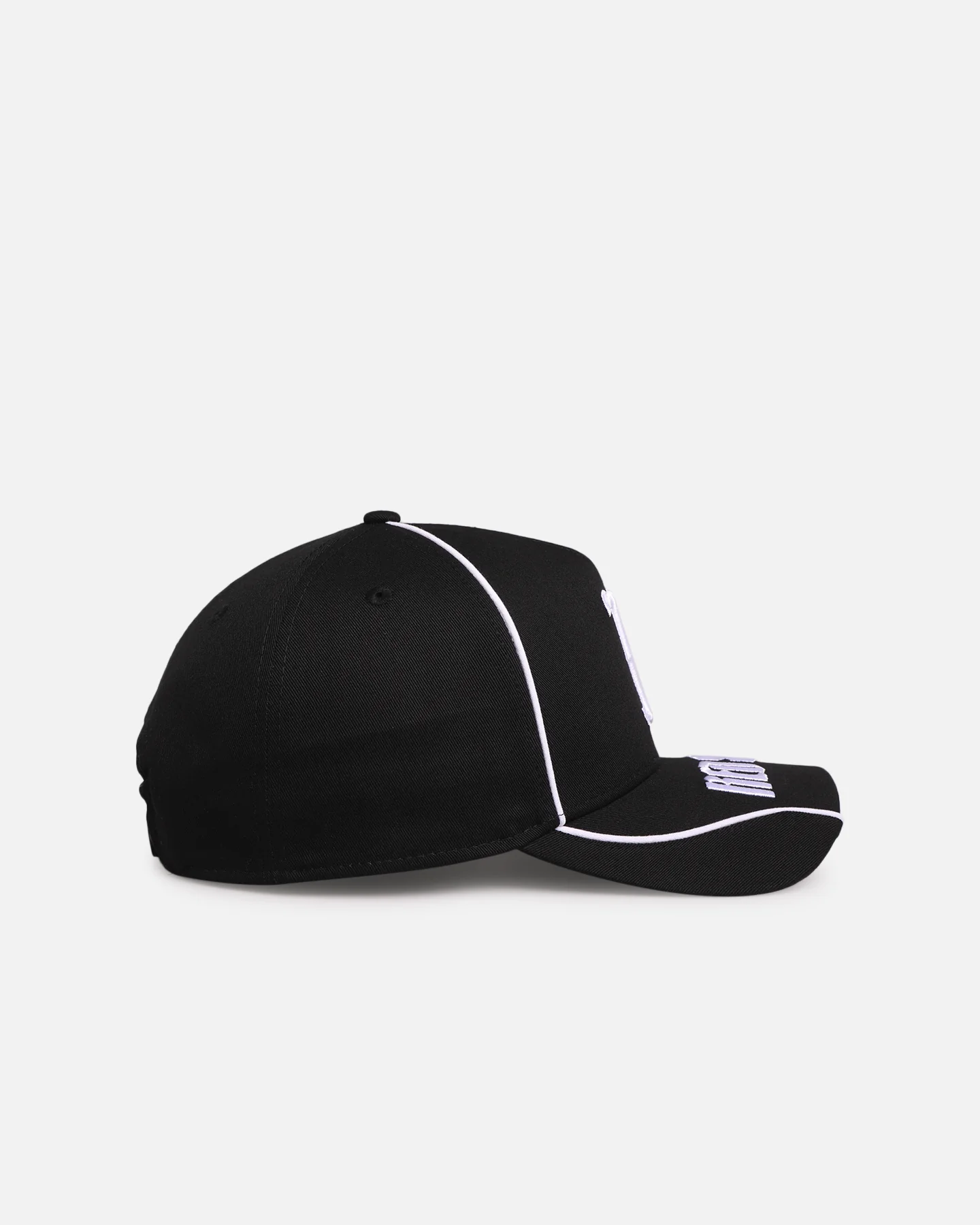 New Era Boston Red Sox 'Piping' 9FORTY A-Frame Snapback Black/White - Image 3