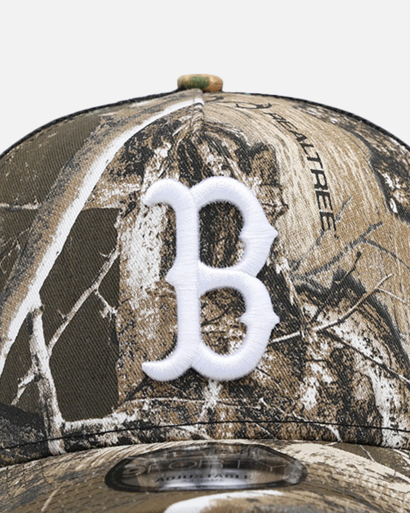 New Era Boston Red Sox 'Real Tree' 9FORTY A-Frame Trucker Snapback Realtree Edge - Image 5