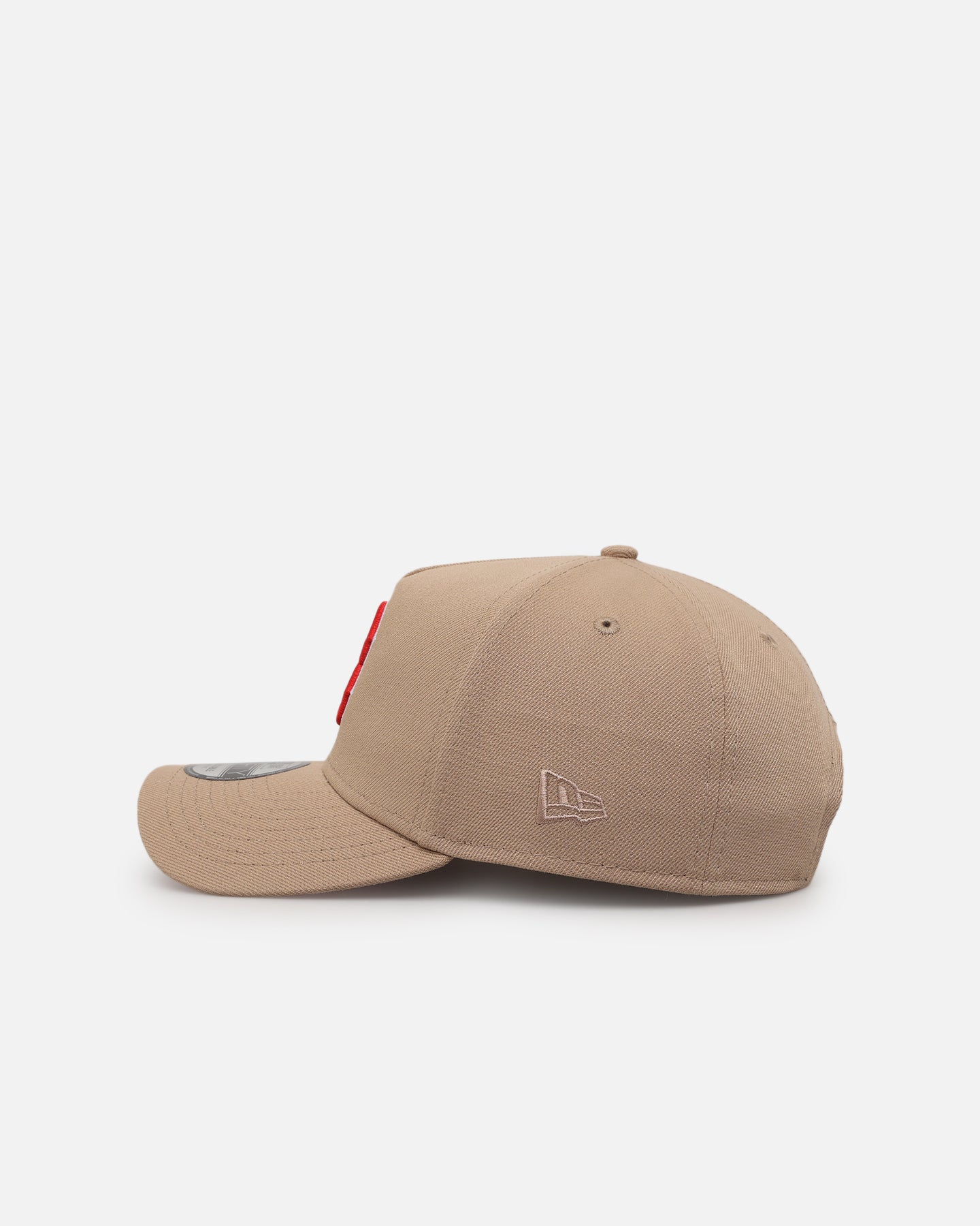 New Era Boston Red Sox 'Tan Pink' 9FORTY A-Frame Snapback Tan - Image 4